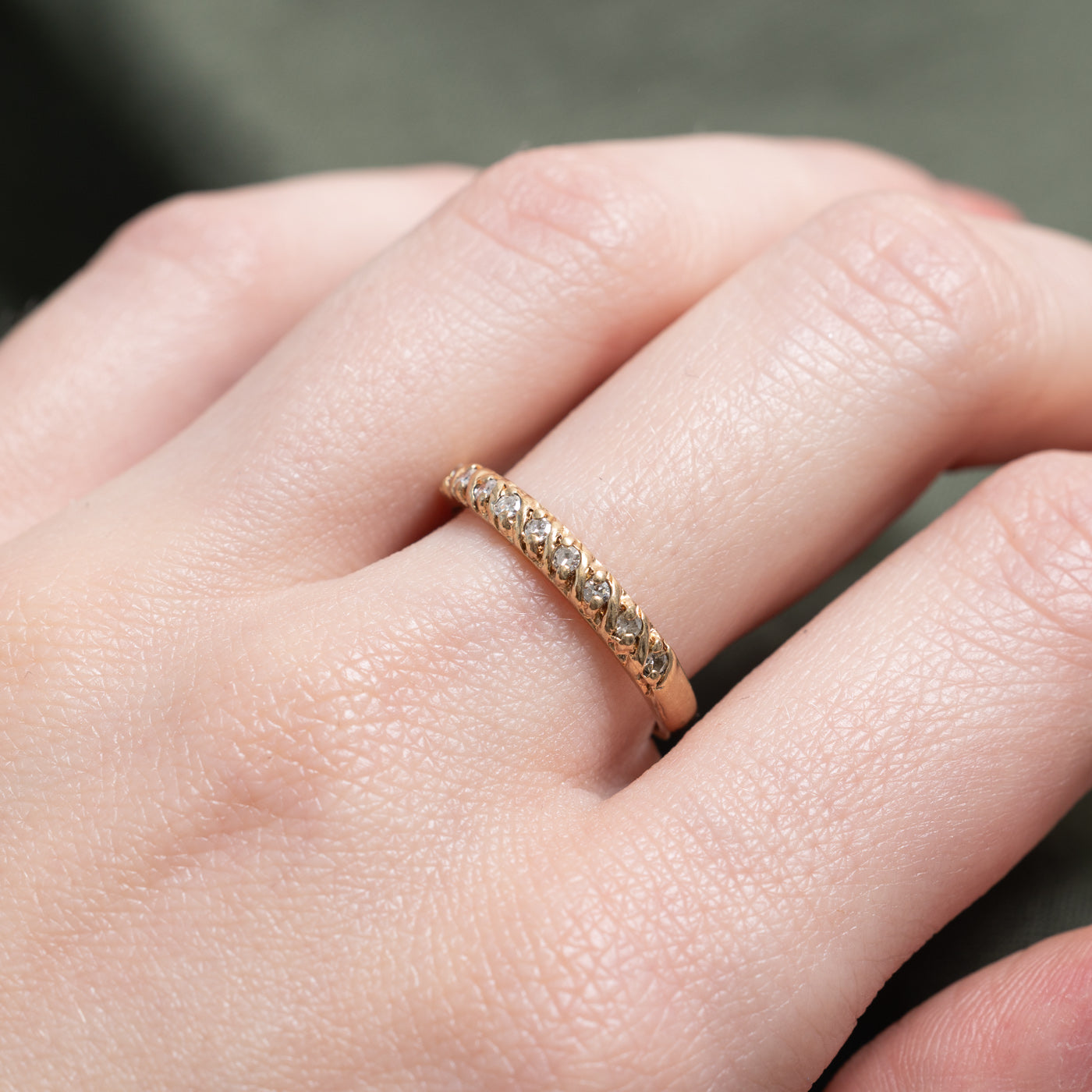 Semi Eternity Diamond Band | SZ 8.0