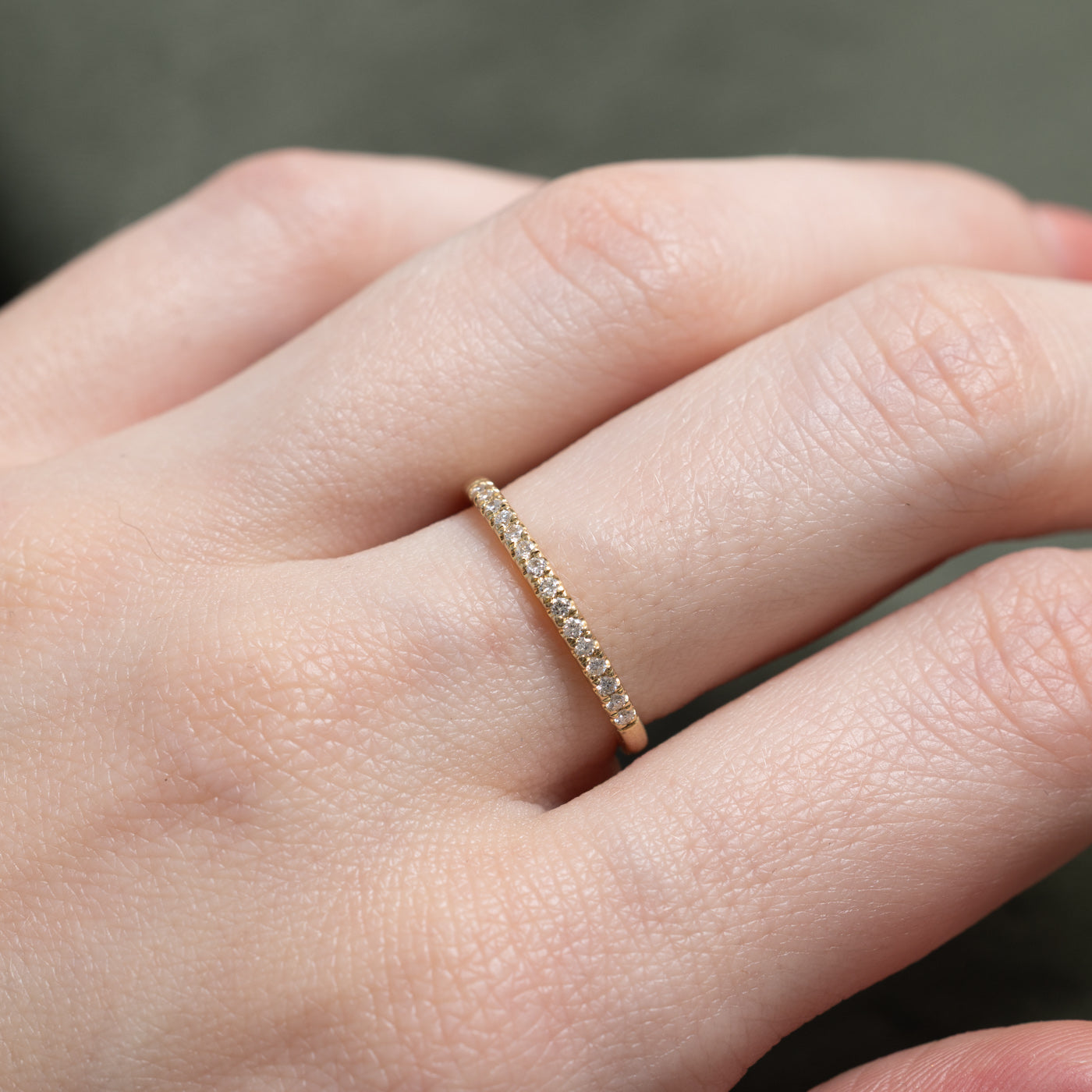 'Mejuri' Diamond Teams Ring | SZ 6.0