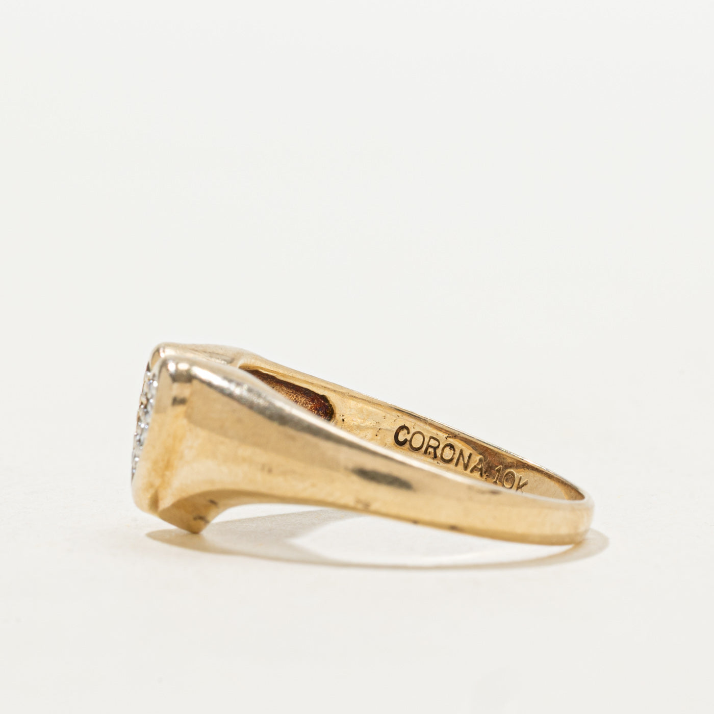 Bague Diamant Pavé Coeur | Taille 5,75