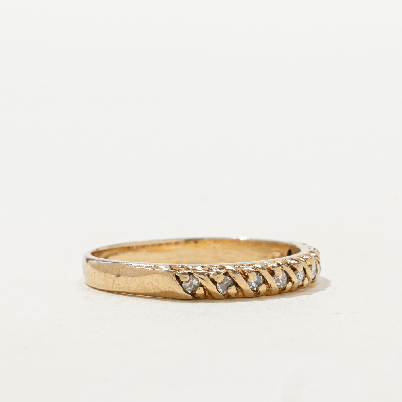 Bague en diamant taille simple | Taille 8.0