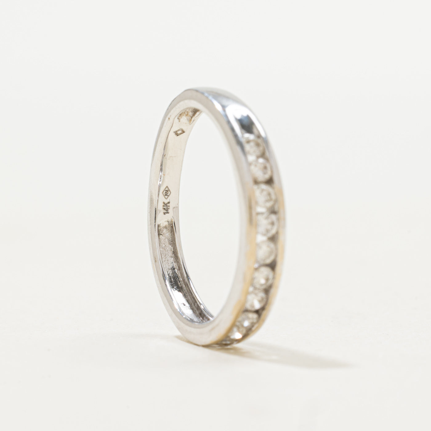 Bande de diamants sertie de canaux | Taille 4,75