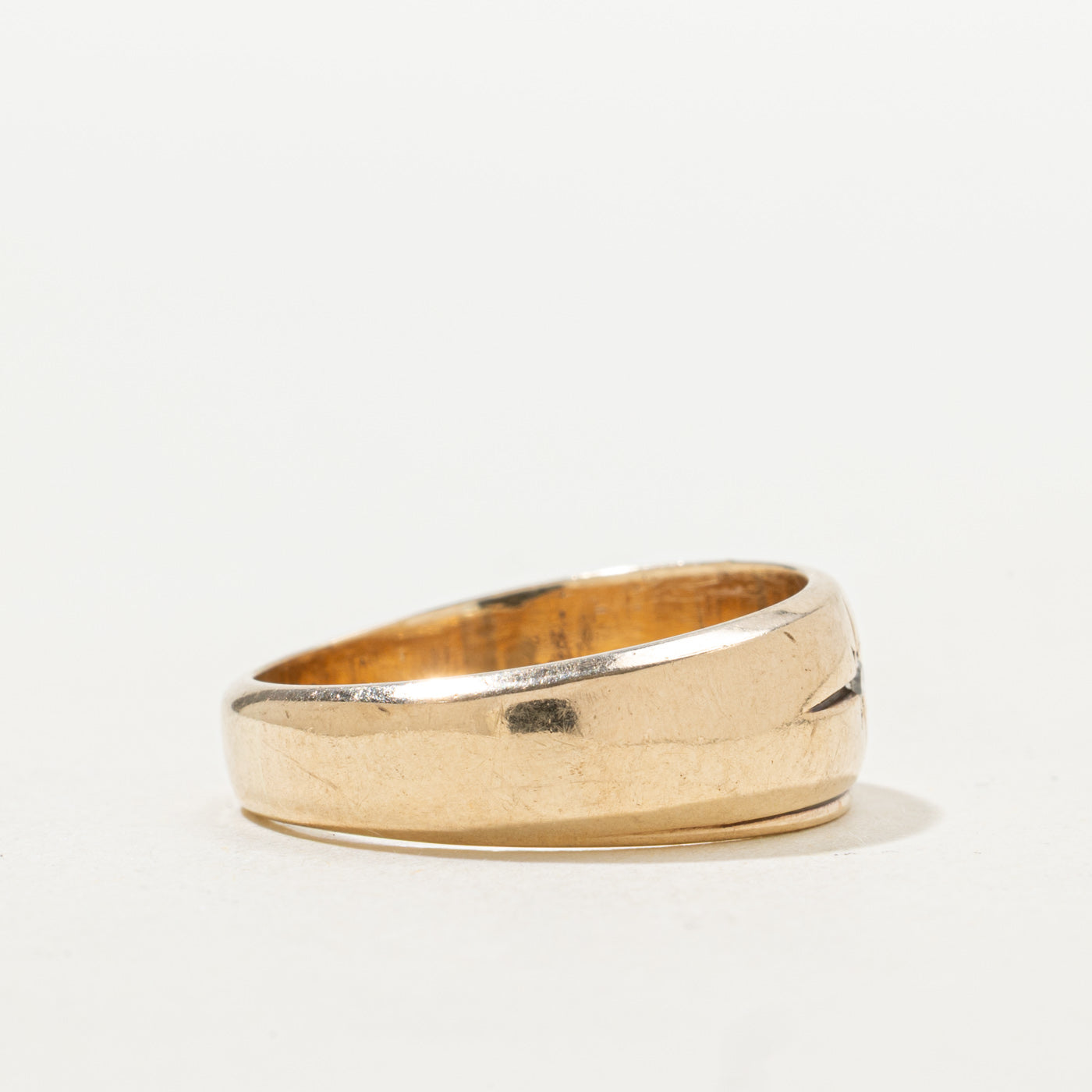Bague victorienne sertie de diamants en forme d'étoile, style Era Check | Taille 8,25