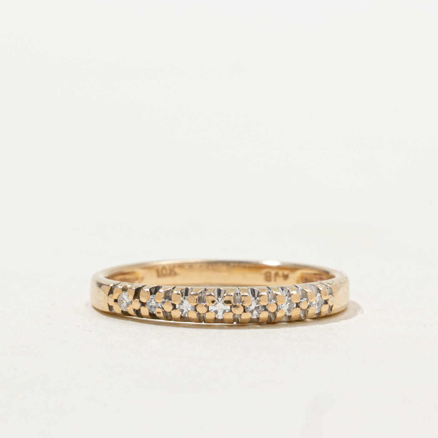 Semi Eternity Diamond Band | SZ 6.25