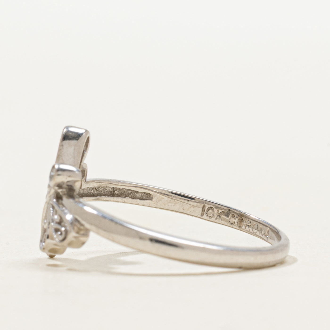 Diamond Dragonfly Ring | SZ 6.5