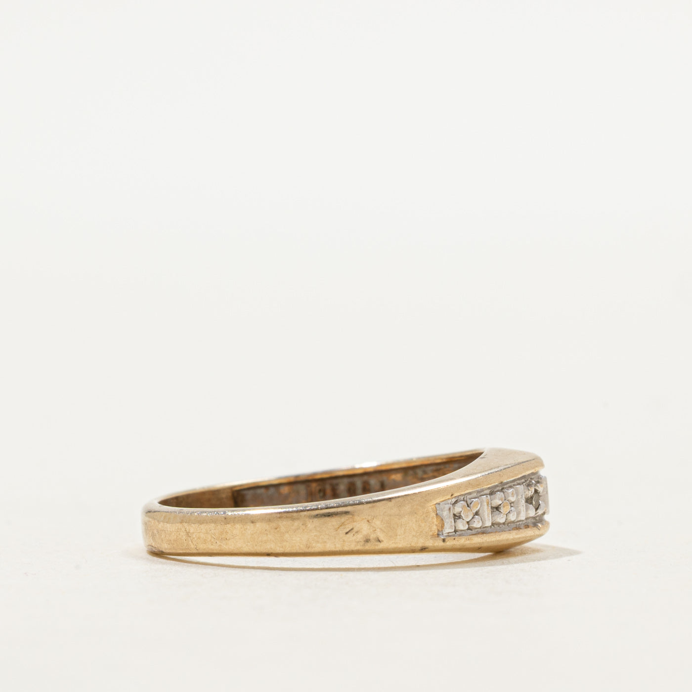 Six Stone Diamond Tapered Band | SZ 6.75