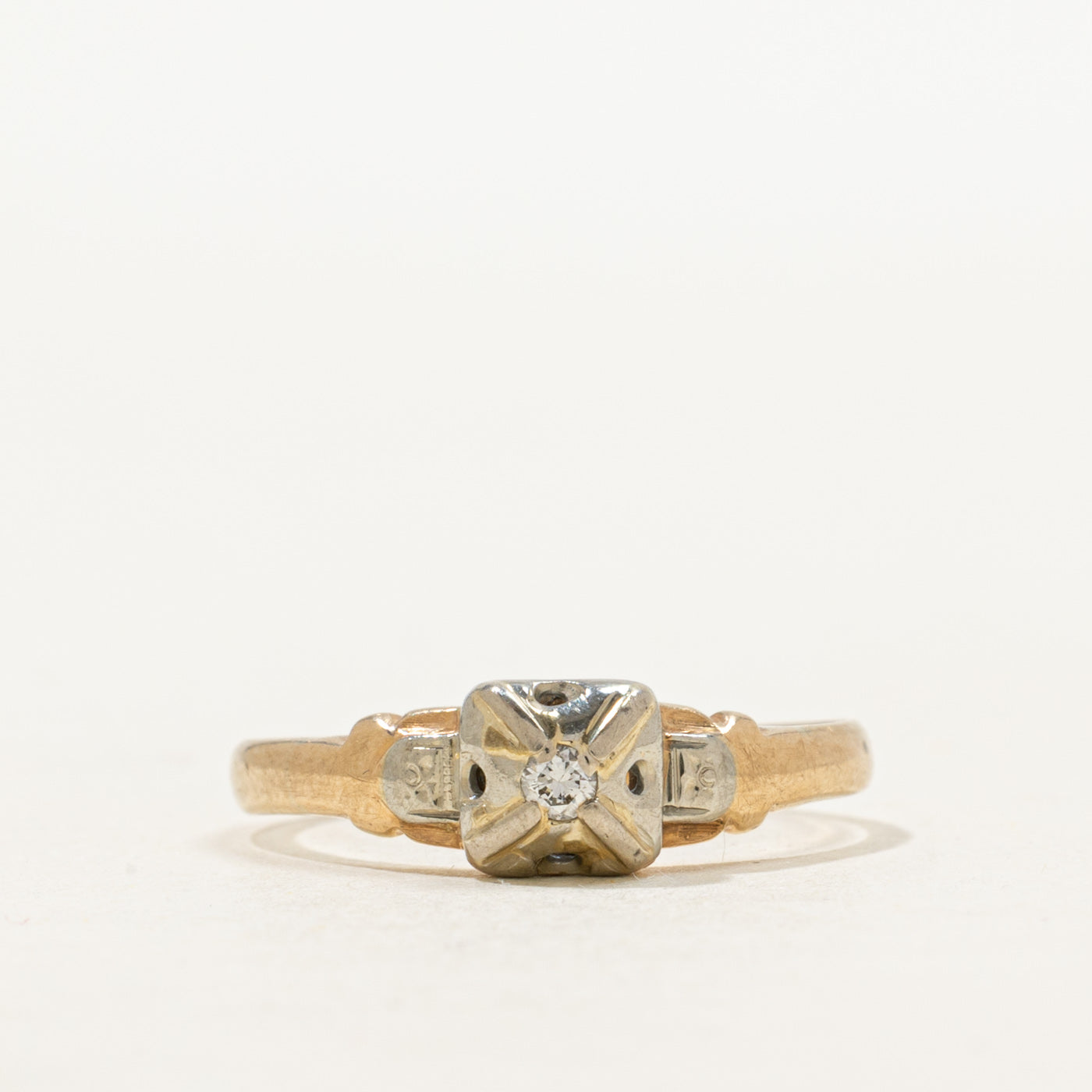 Illusion Set Diamond Ring | SZ 5.5