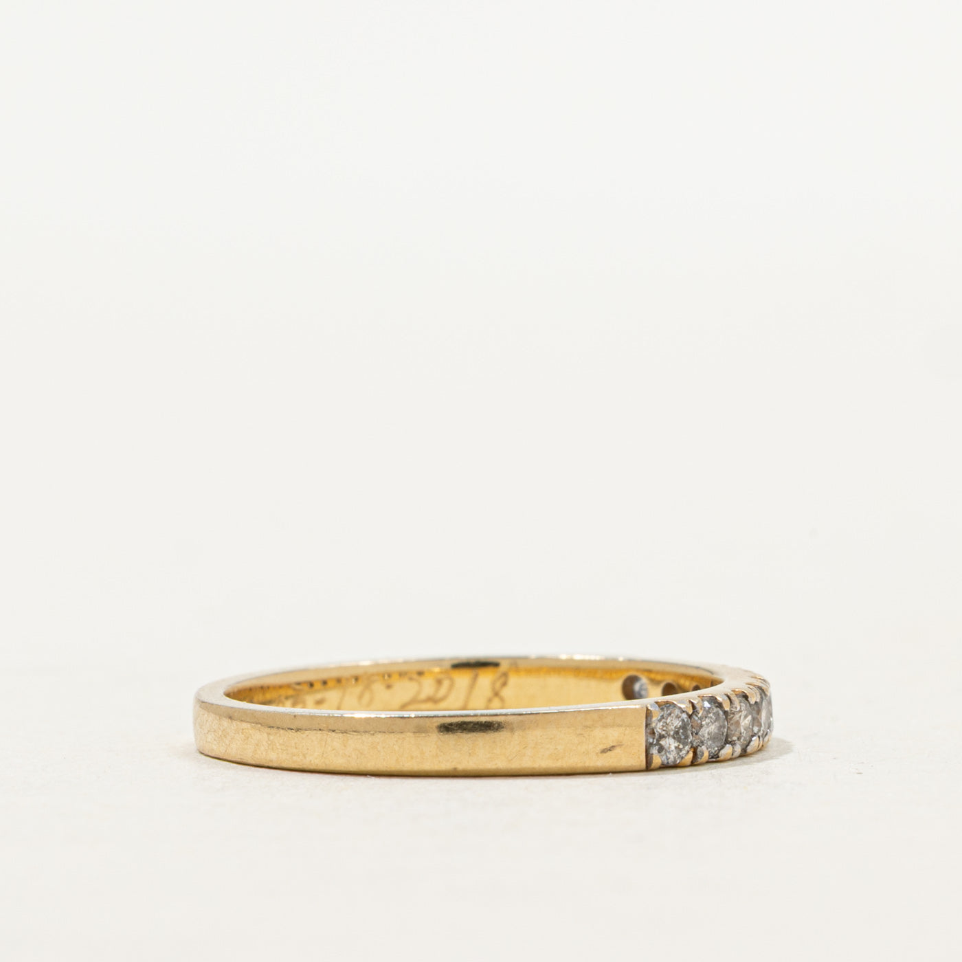 Semi Eternity Diamond Band | 2.25mm | SZ 6.25