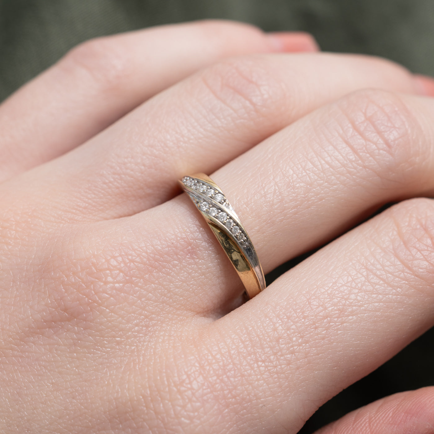 Diamond Waterfall Band | SZ 7.0