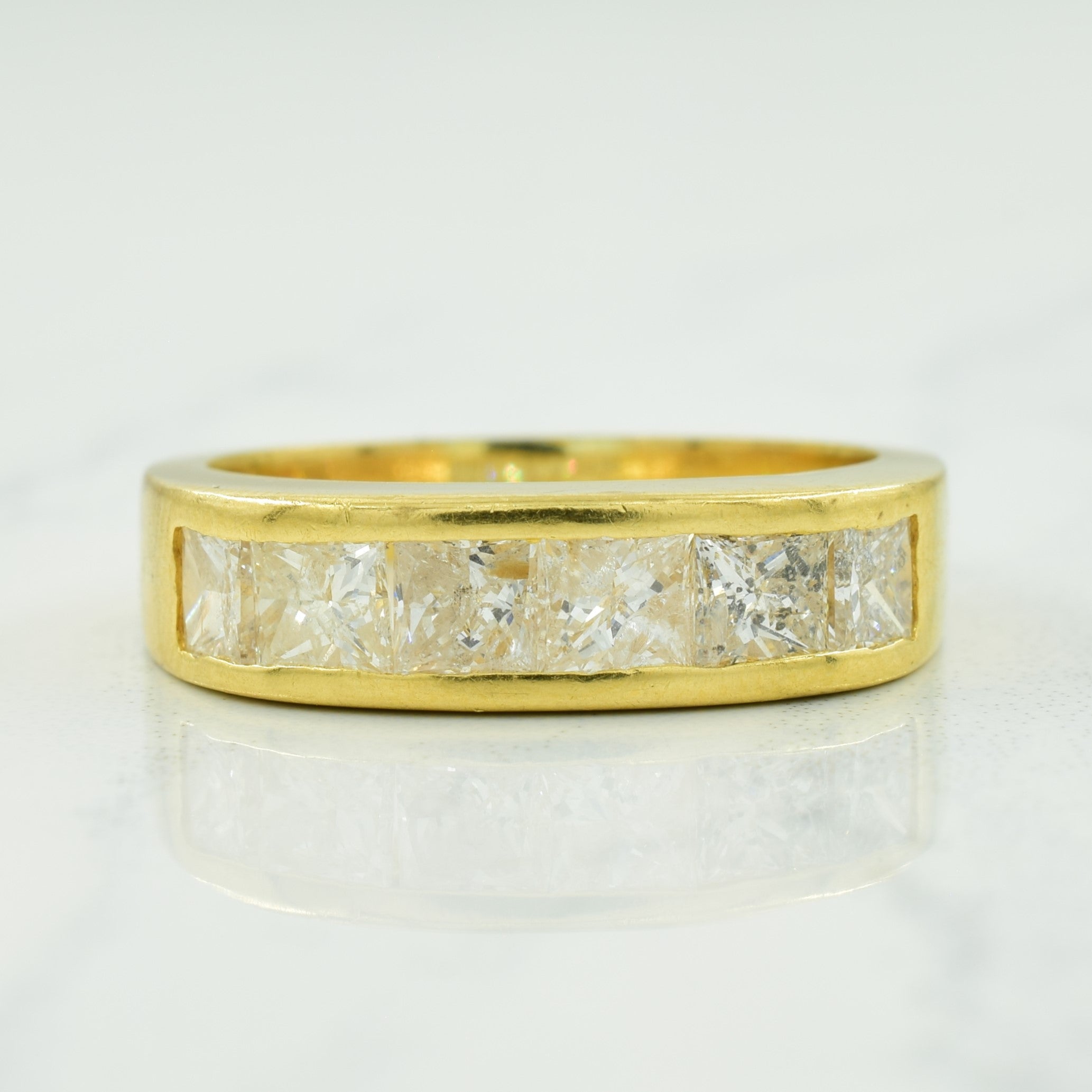 Channel Set Diamond Ring | 1.68ctw | SZ 7.5 |
