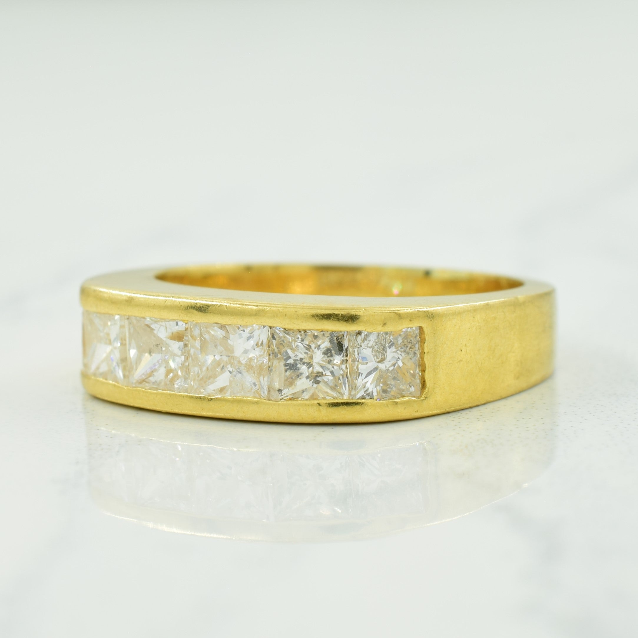 Channel Set Diamond Ring | 1.68ctw | SZ 7.5 |