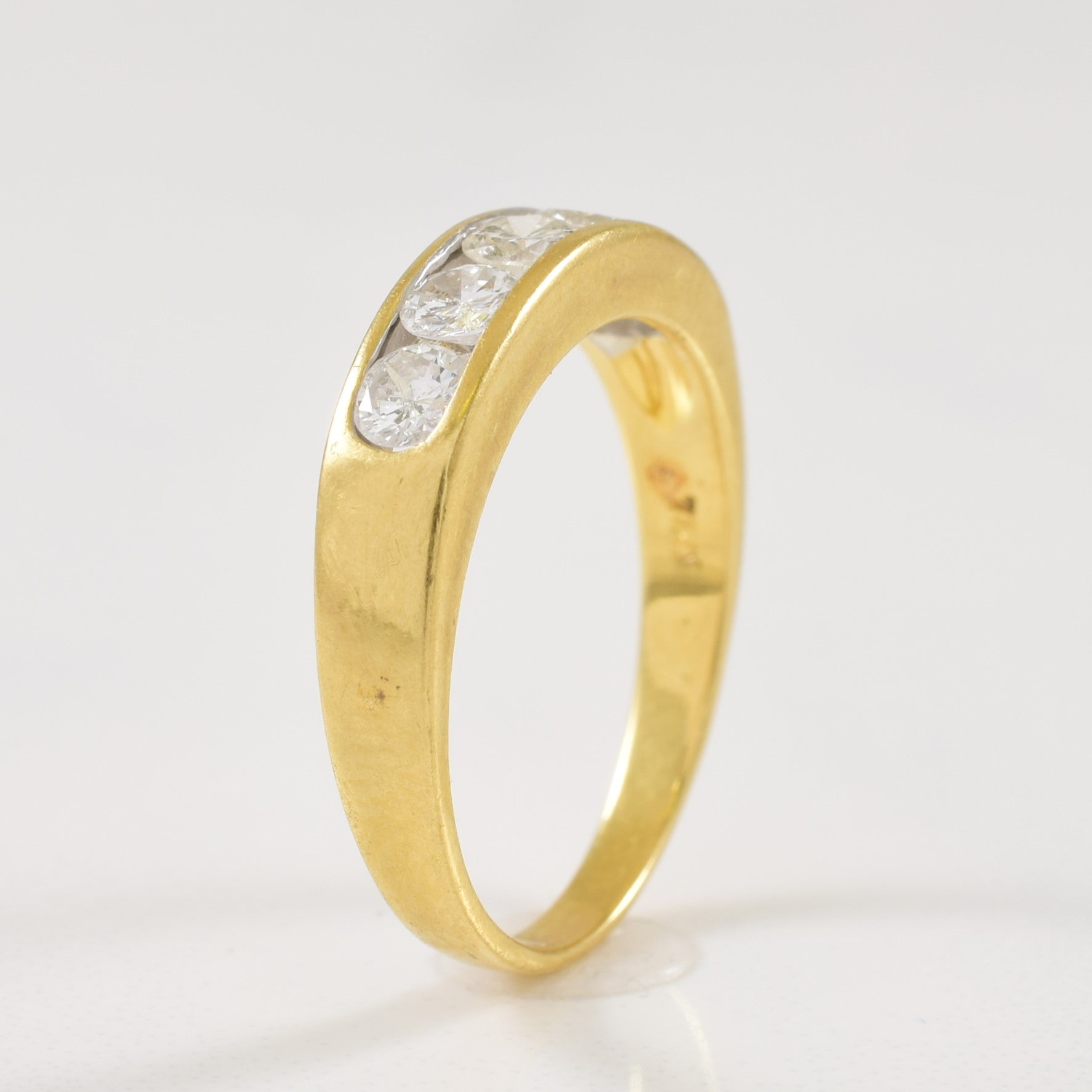 Diamond Channel Set Ring | 0.48ctw | SZ 5.25 |