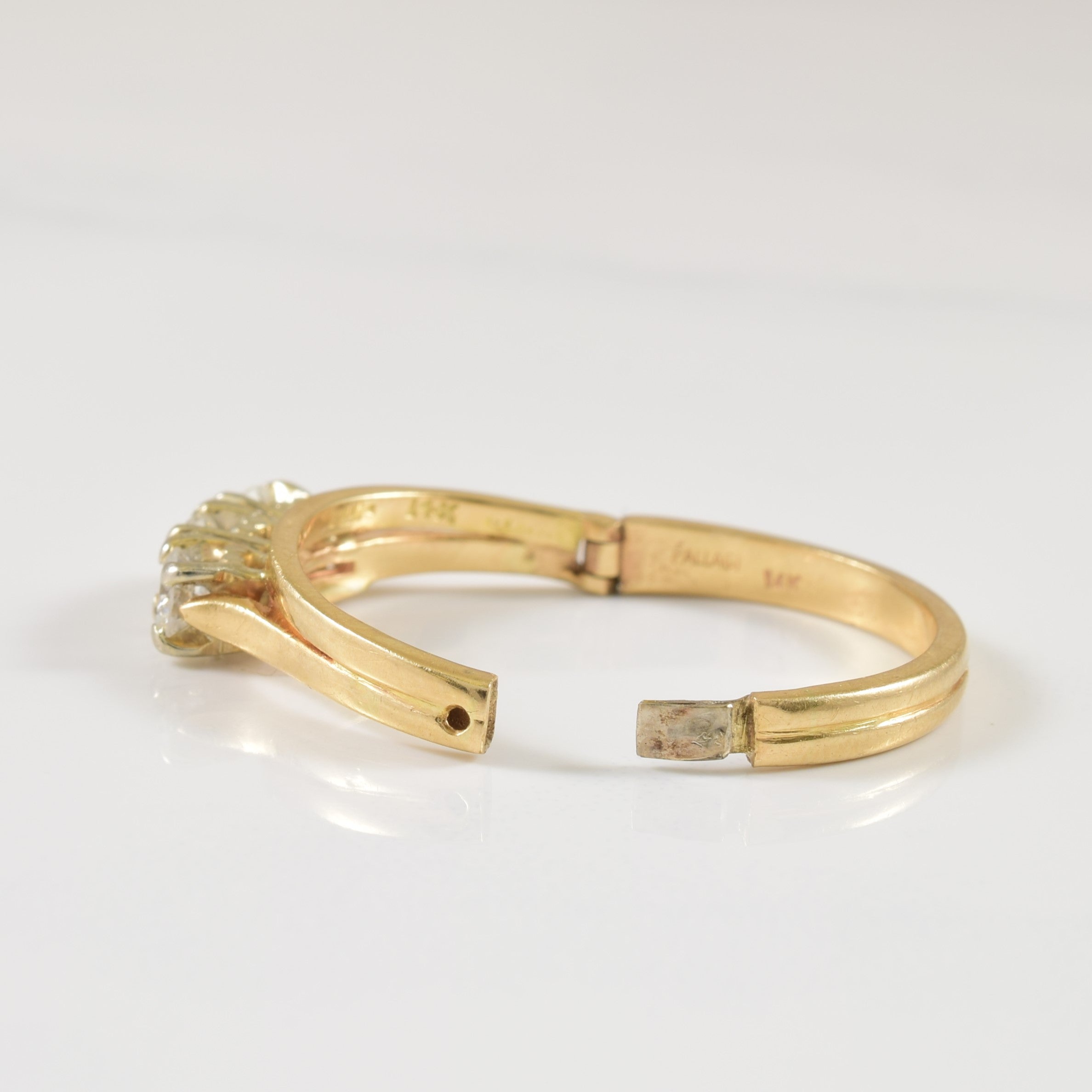 Diamond Hinge Ring | 0.50ctw | SZ 8 |