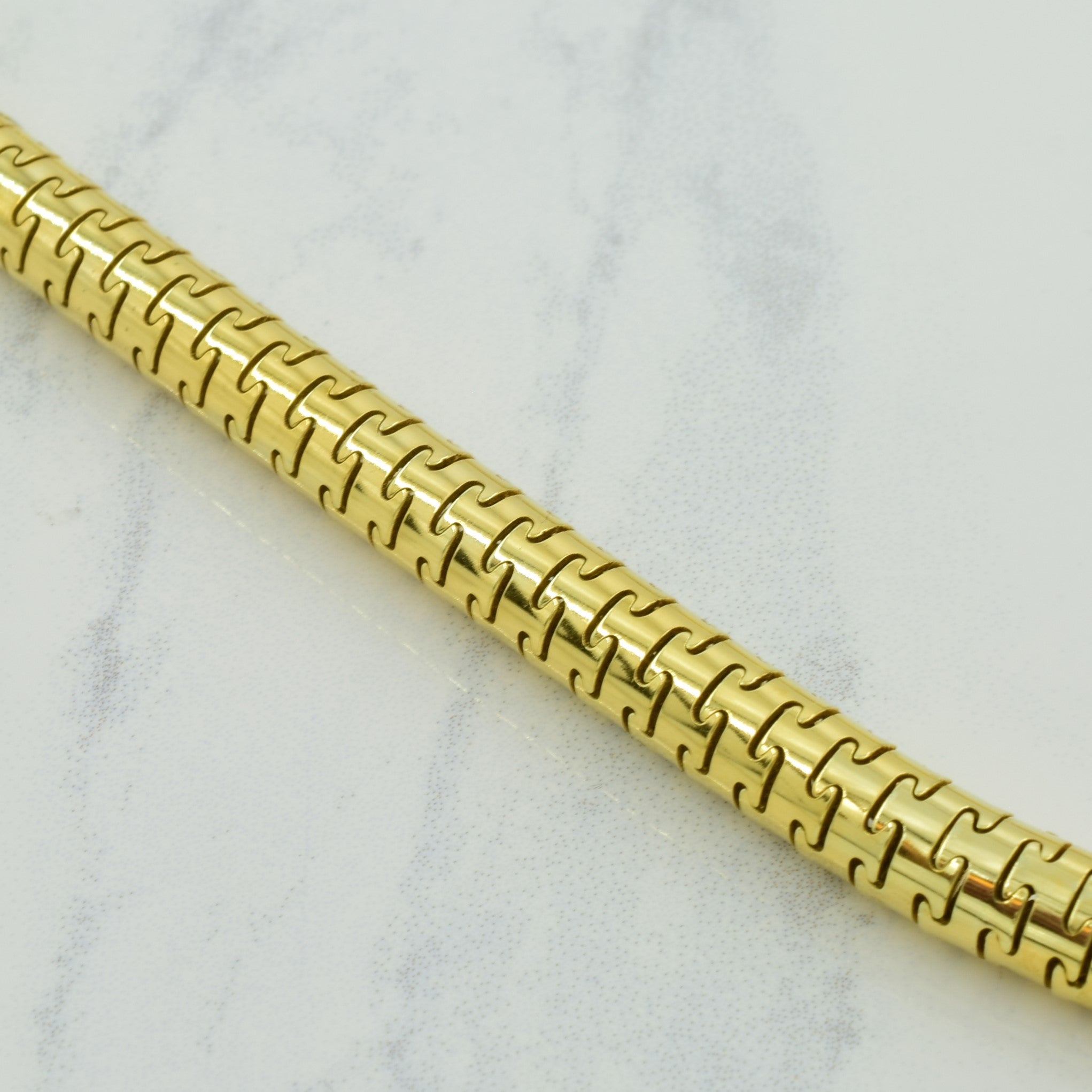14k Yellow Gold Fancy Chain | 18" |