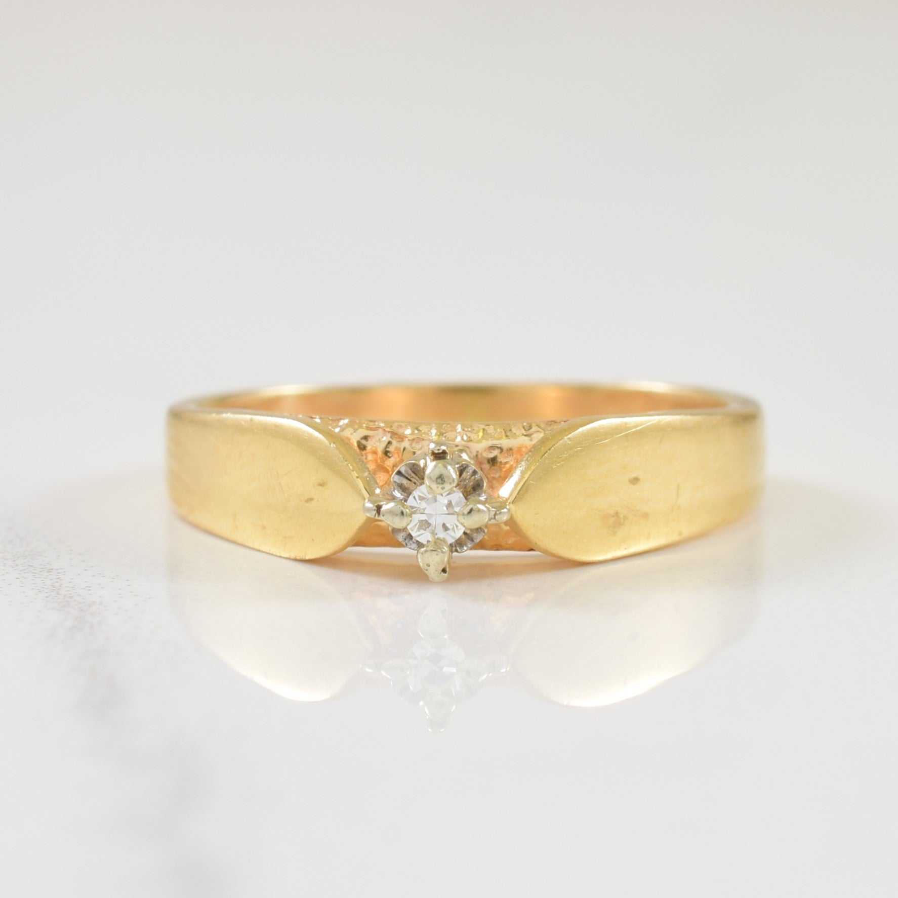 Solitaire Diamond Ring | 0.02ct | SZ 5 |
