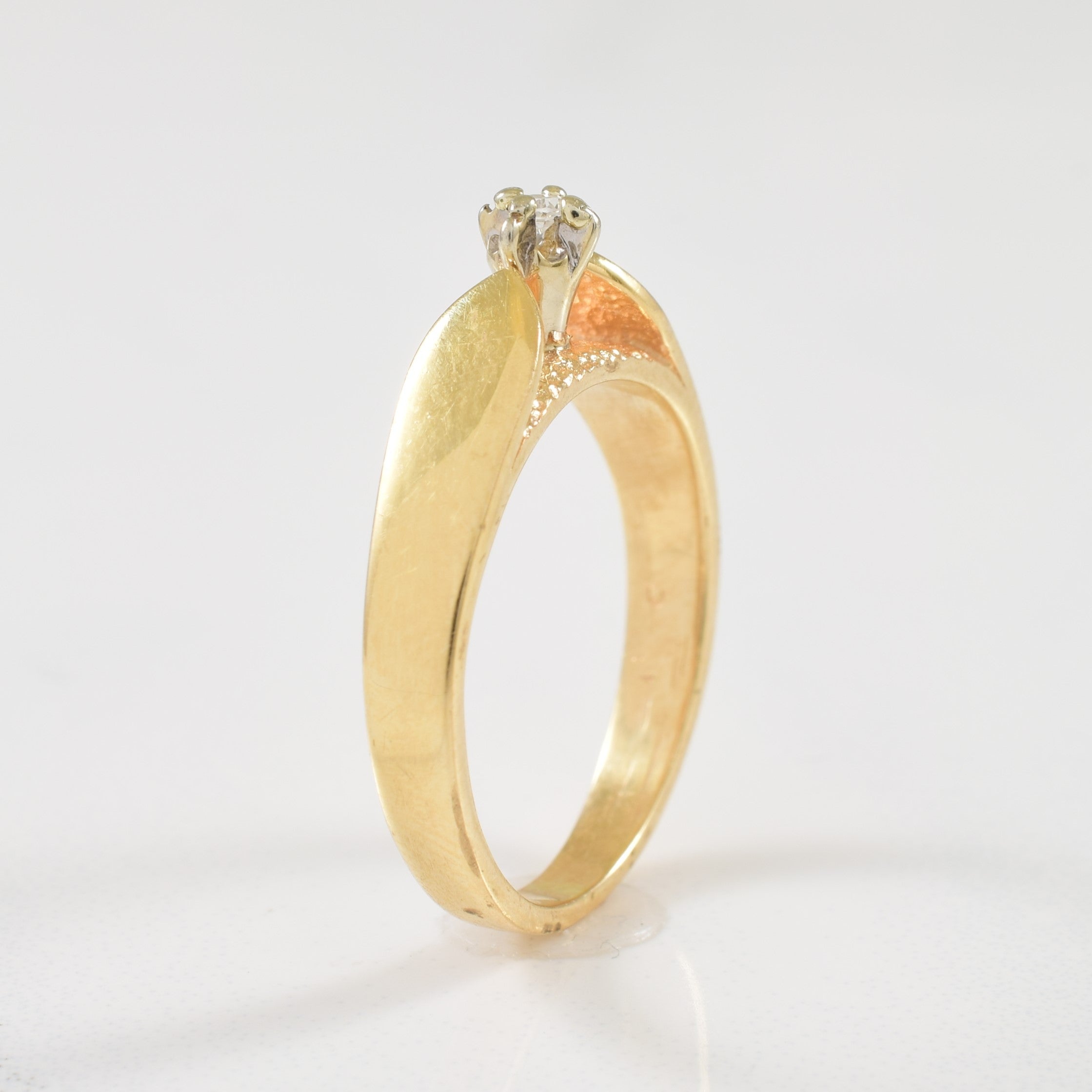 Solitaire Diamond Ring | 0.02ct | SZ 5 |