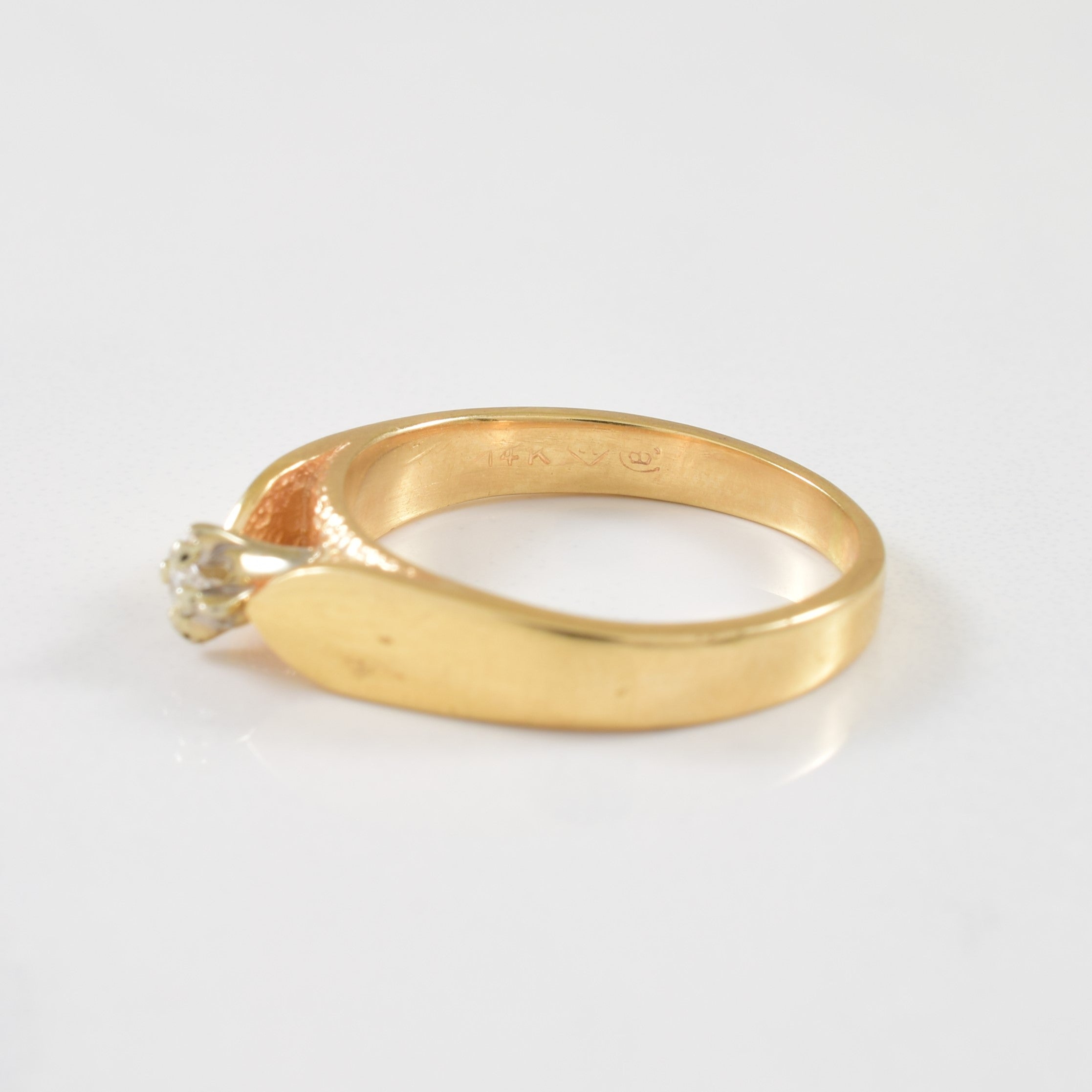 Solitaire Diamond Ring | 0.02ct | SZ 5 |