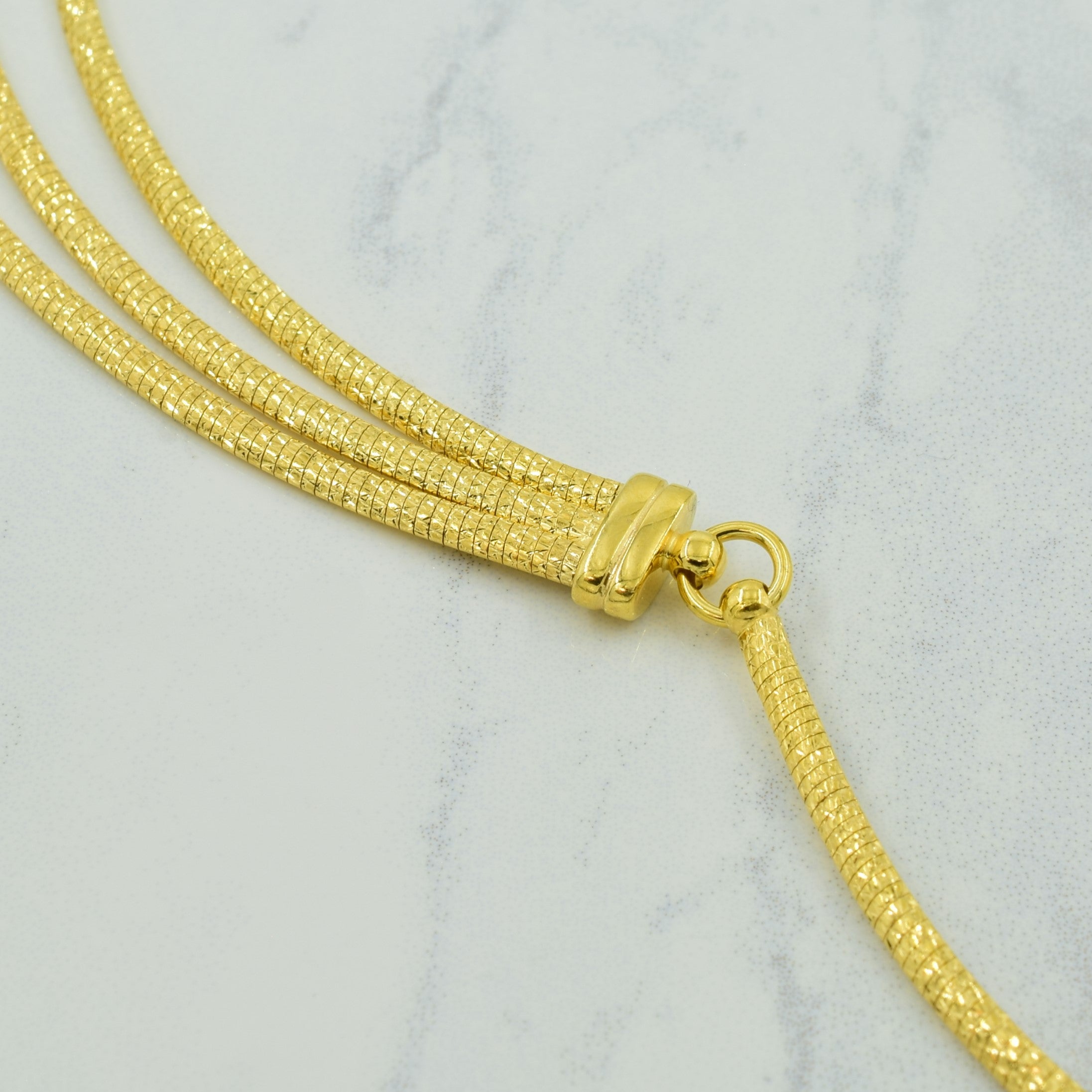 14k Yellow Gold Fancy Chain | 16" |