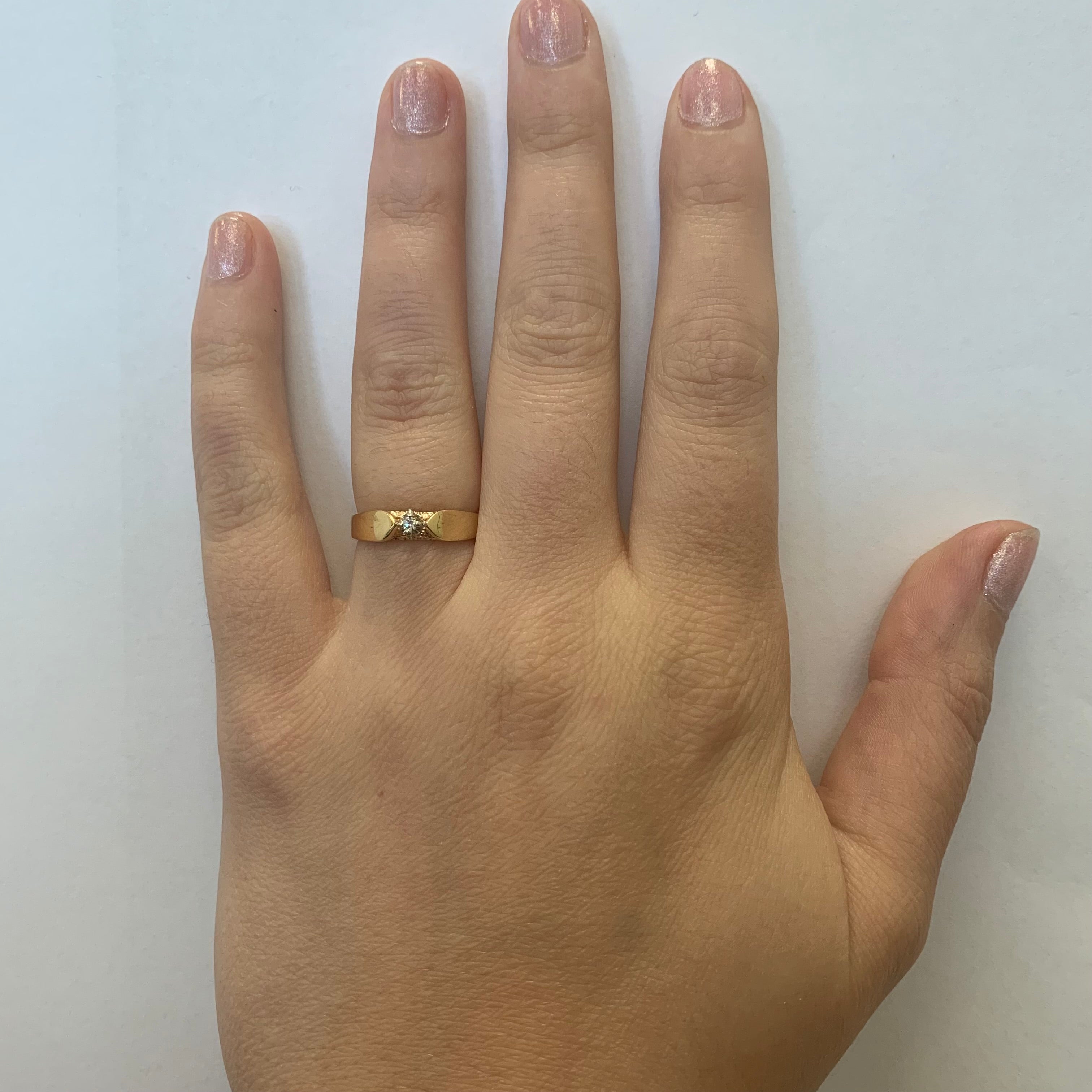 Solitaire Diamond Ring | 0.02ct | SZ 5 |