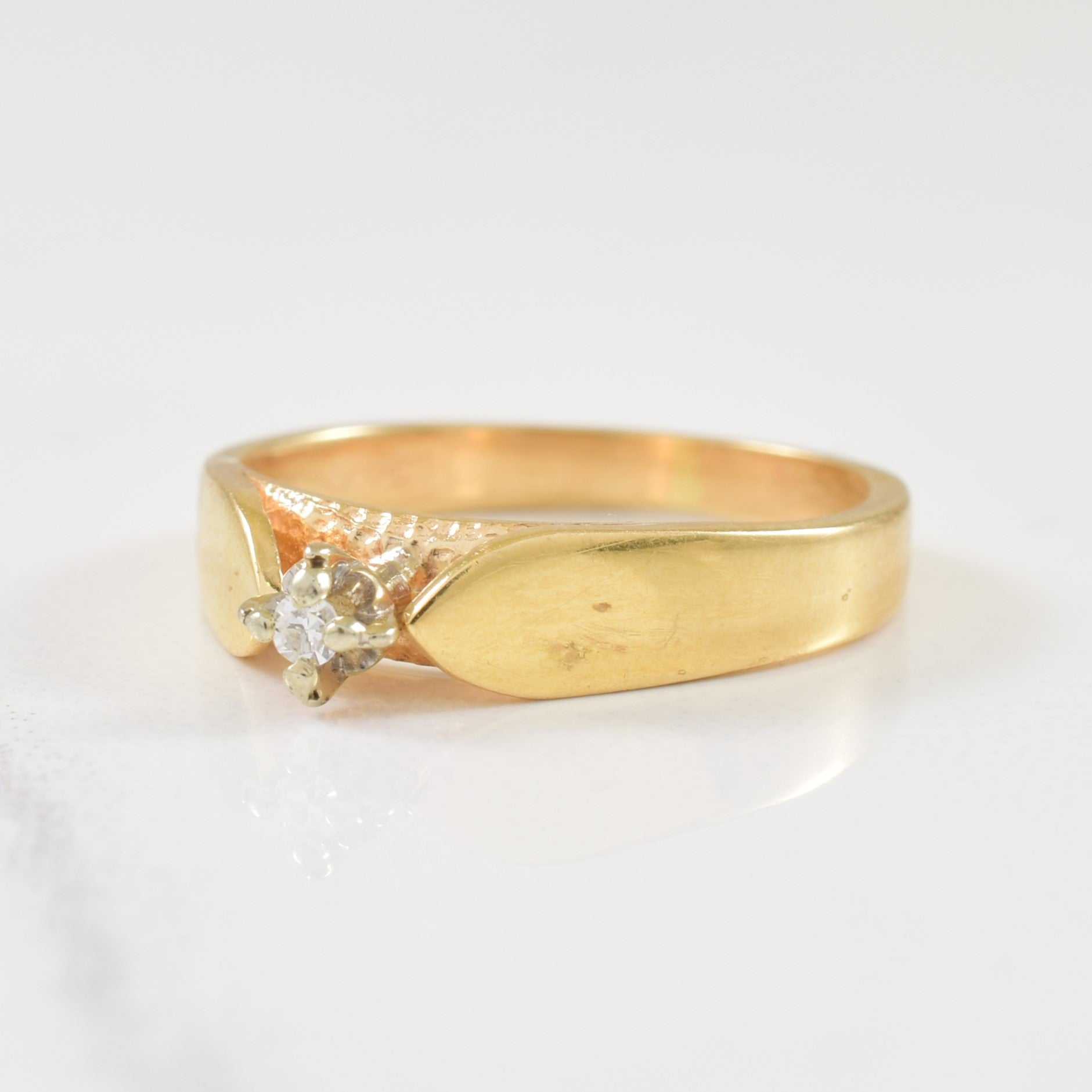 Solitaire Diamond Ring | 0.02ct | SZ 5 |