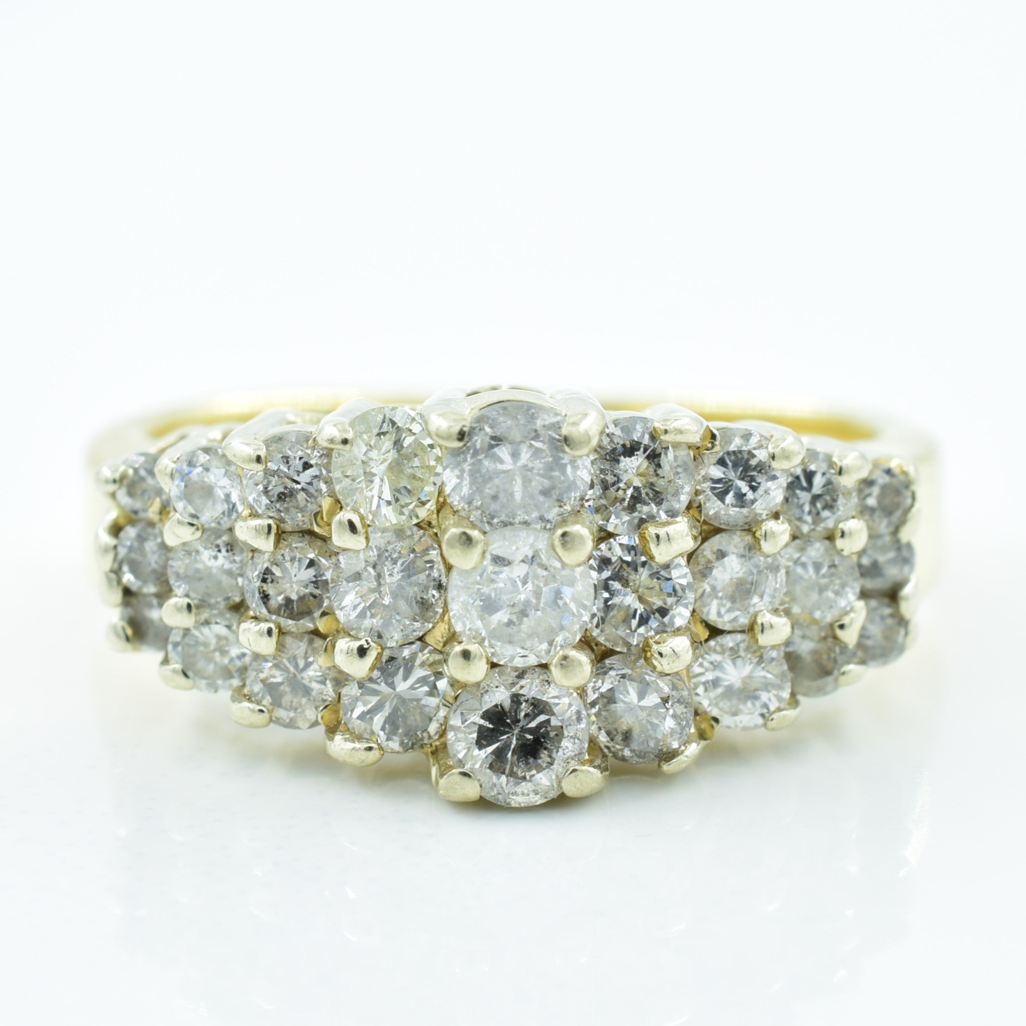 Cluster Diamond Ring | 0.65ctw | SZ 5.25 |