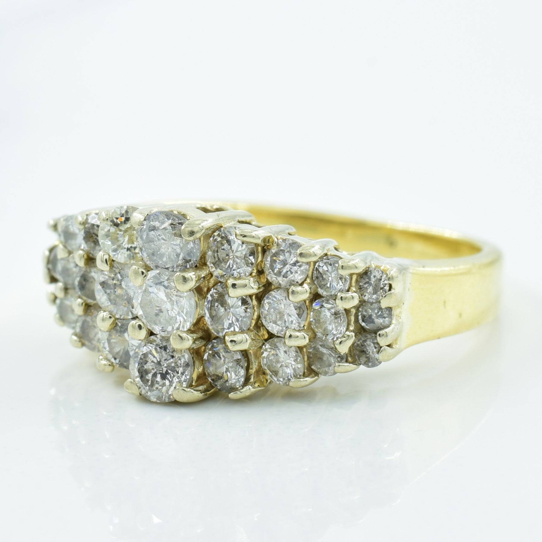 Cluster Diamond Ring | 0.65ctw | SZ 5.25 |