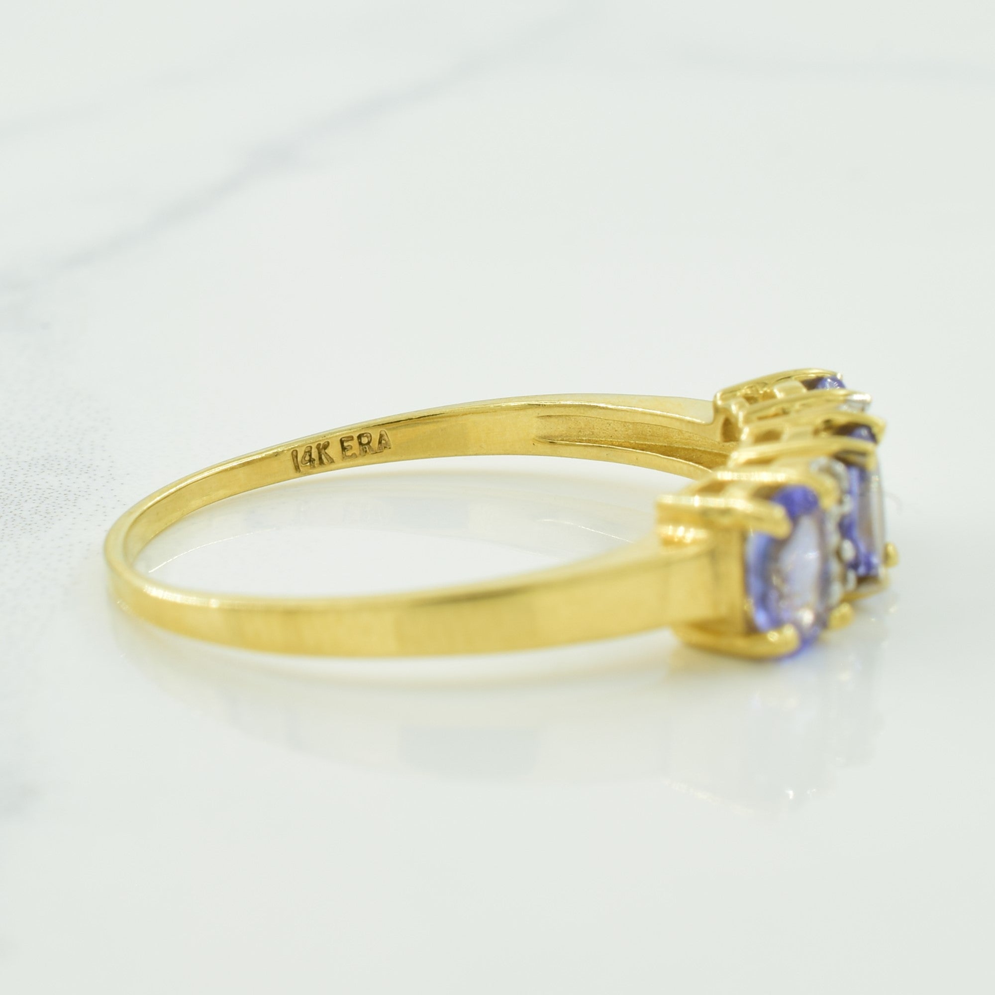Tanzanite & Diamond Ring | 1.05ctw, 0.03ctw | SZ 9.5 |