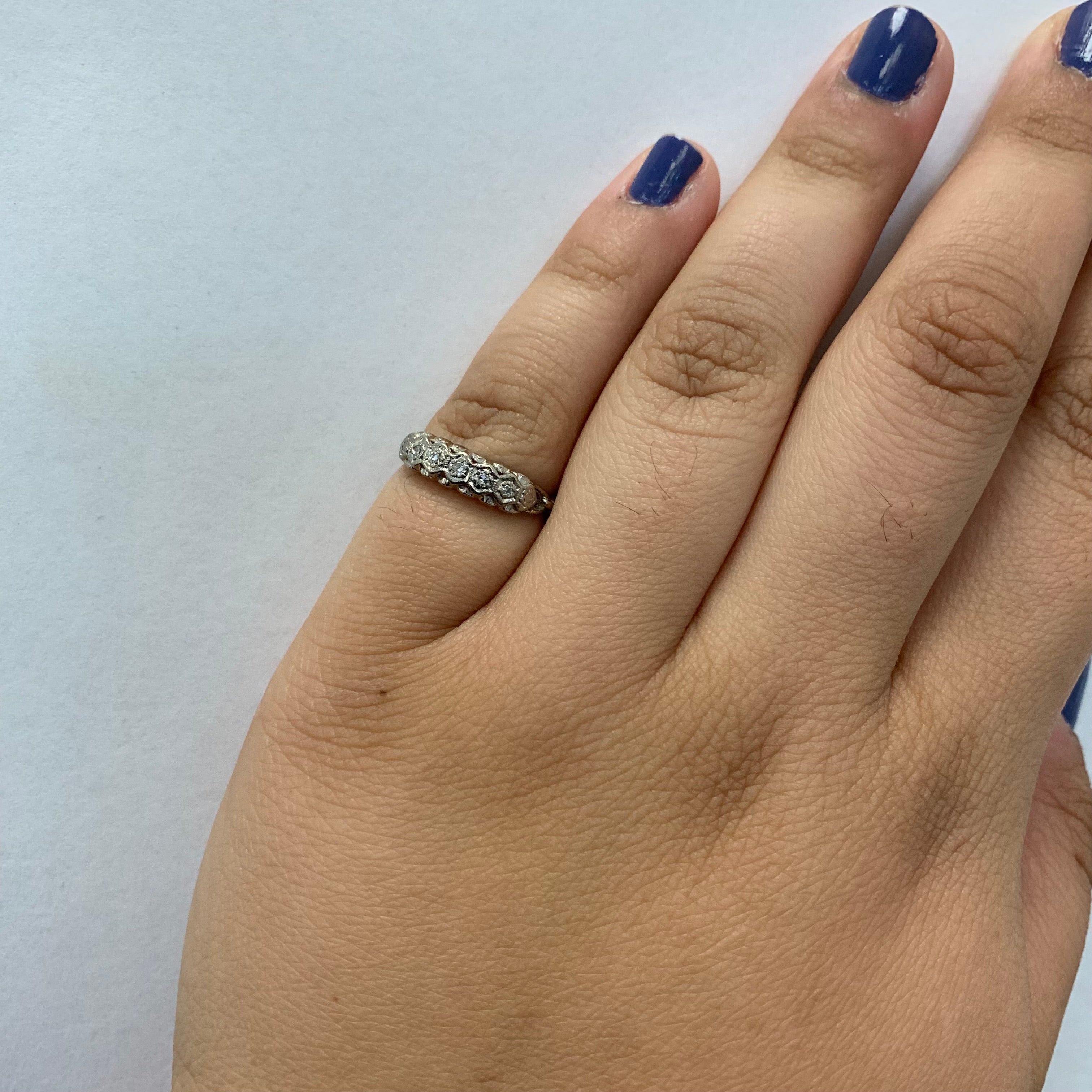 Diamond Ring | 0.05ctw | SZ 5.25 |
