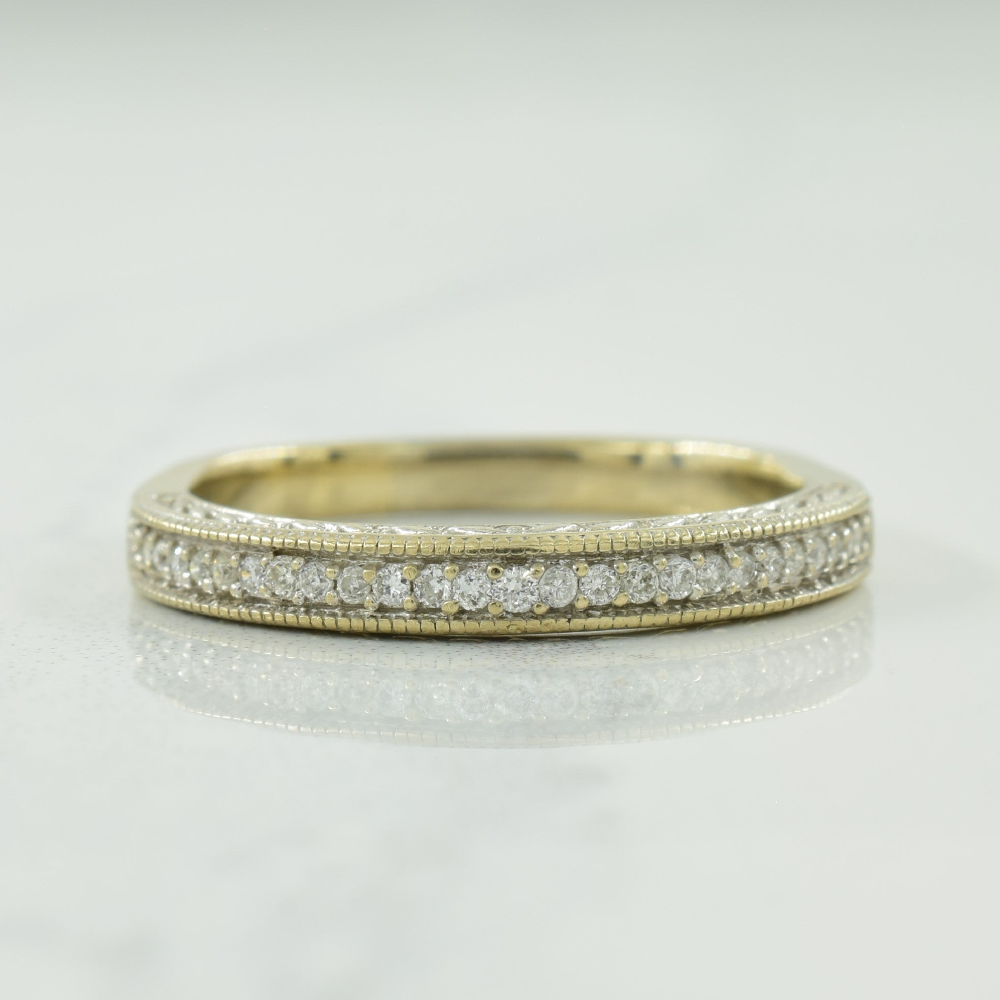 Pave Set Diamond Ring | 0.12ctw | S 7.5 |