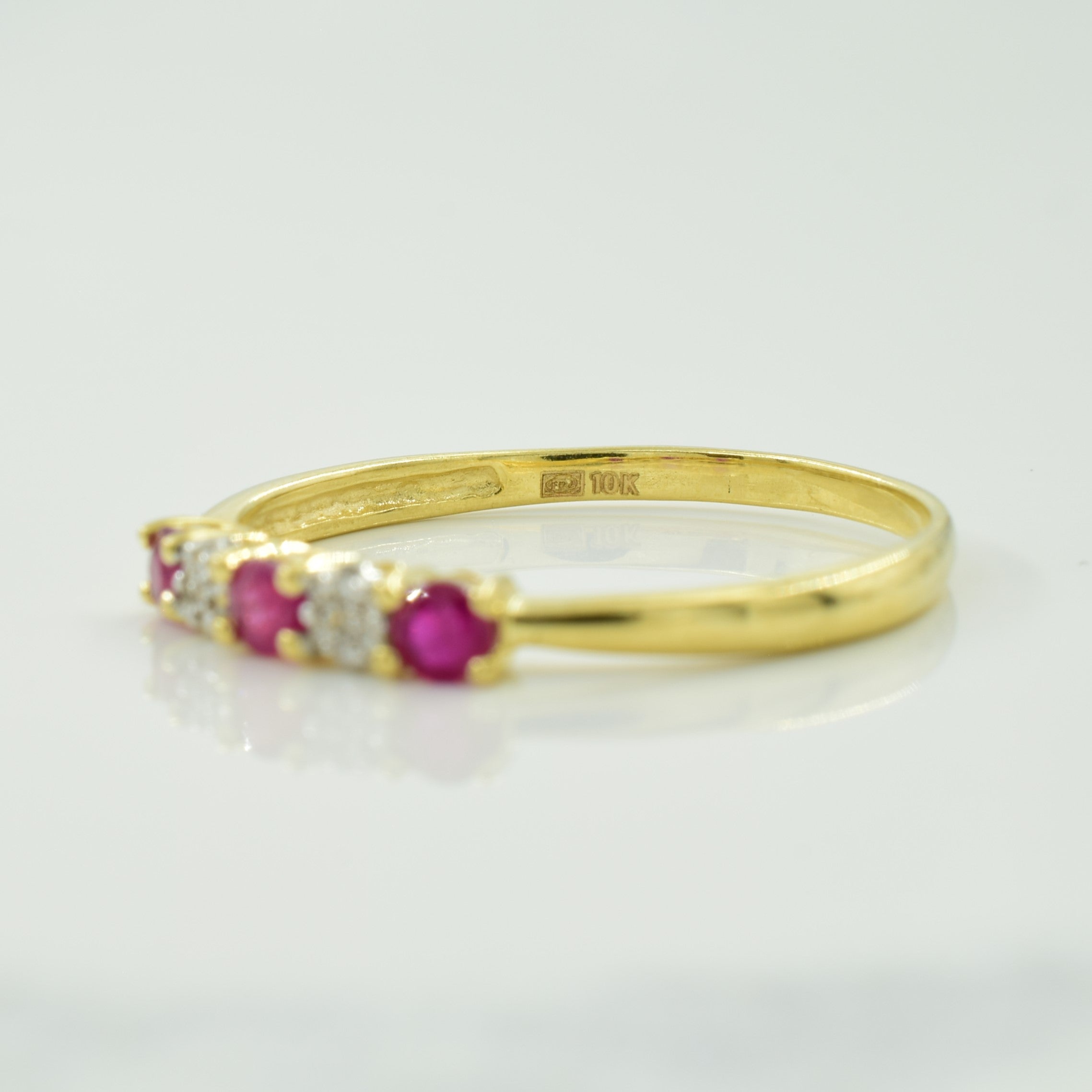 Ruby & Diamond Ring | 0.30ctw, 0.05ctw | SZ 11.25 |