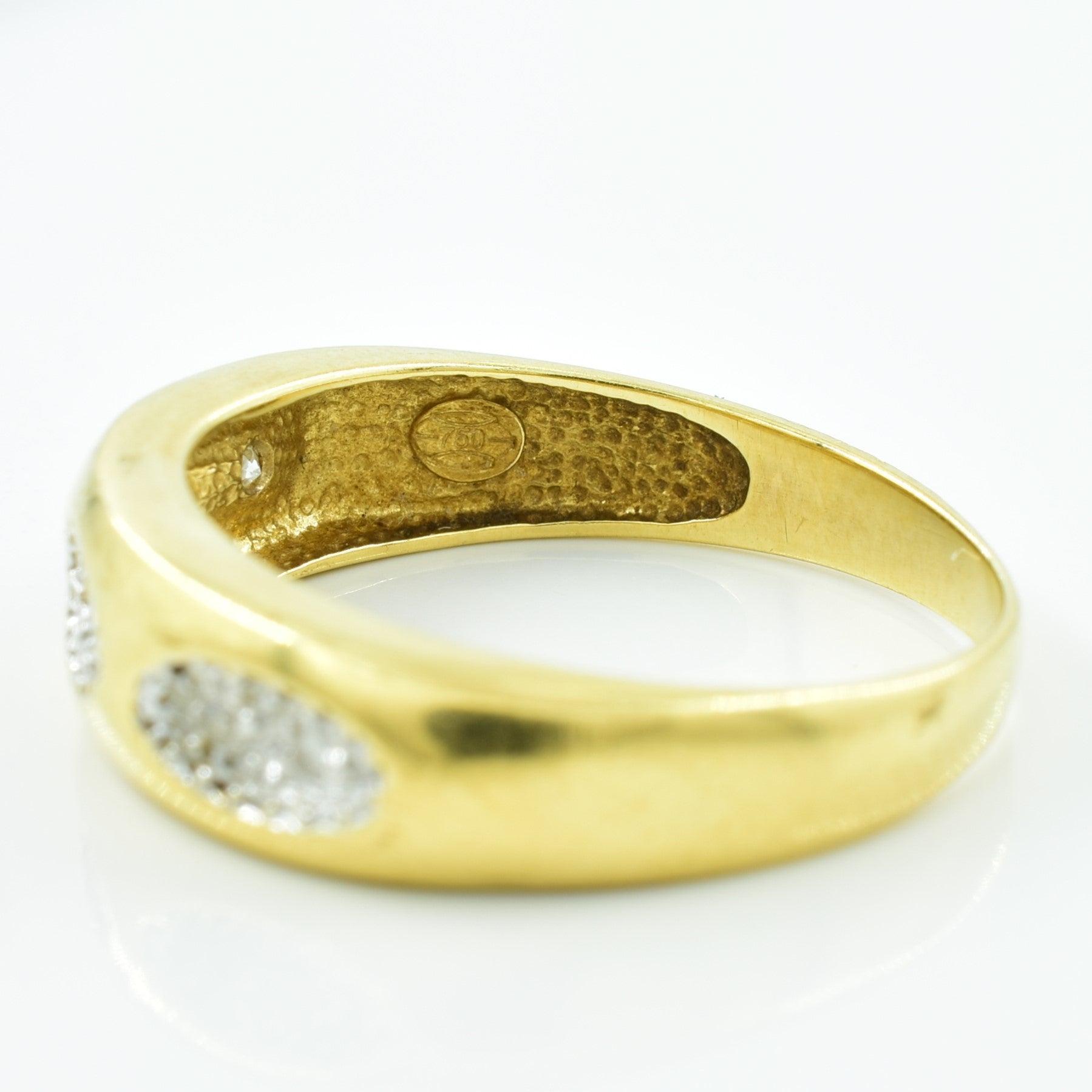 Triple Cluster Diamond Ring | 0.03ctw | SZ 7.5 |