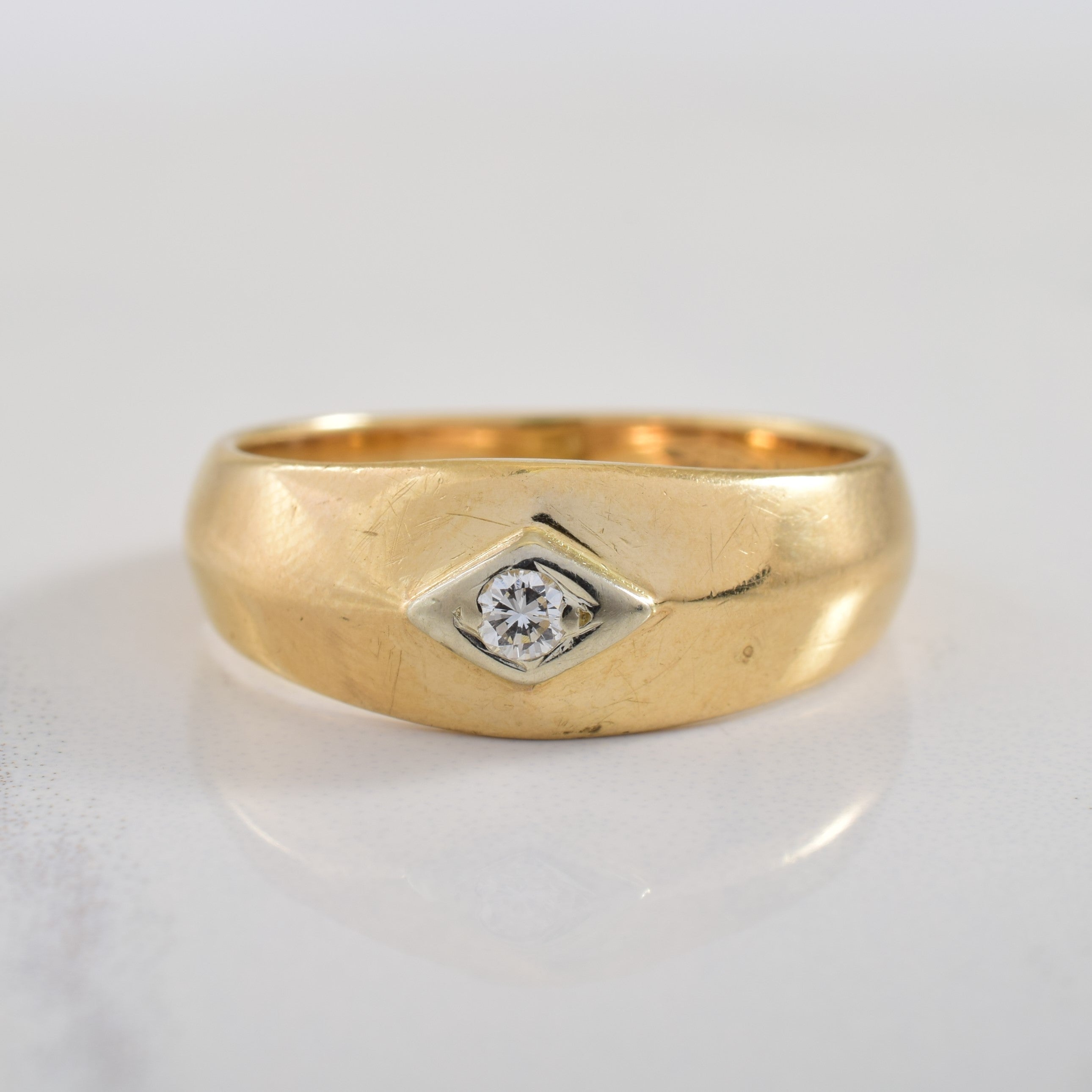 Solitaire Diamond Ring | 0.05ct | SZ 7.25 |