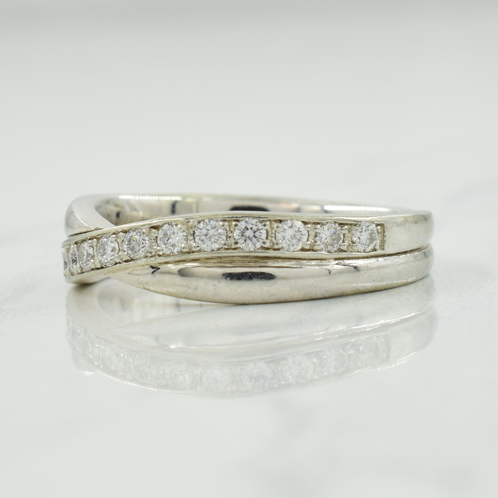 Twist Diamond Ring | 0.38ctw | 6.25 |