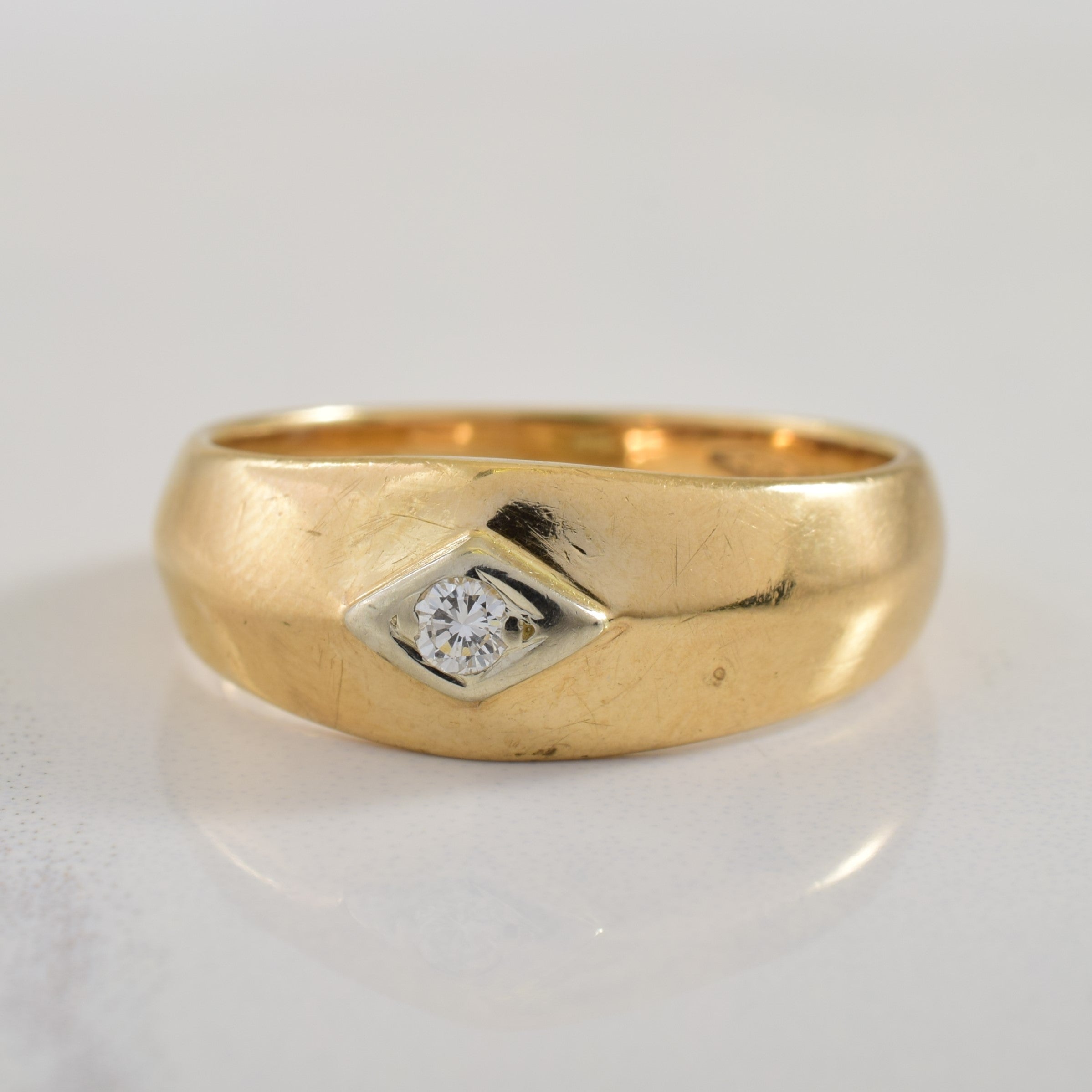 Solitaire Diamond Ring | 0.05ct | SZ 7.25 |