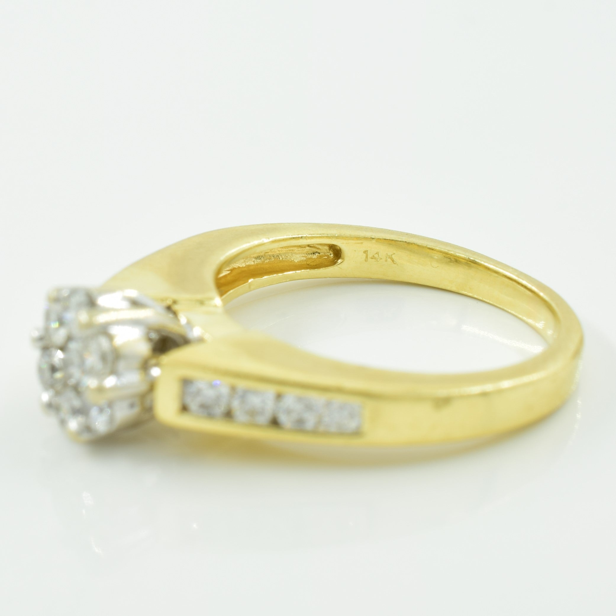 Cluster Diamond Ring | 0.60ctw | SZ 6 |