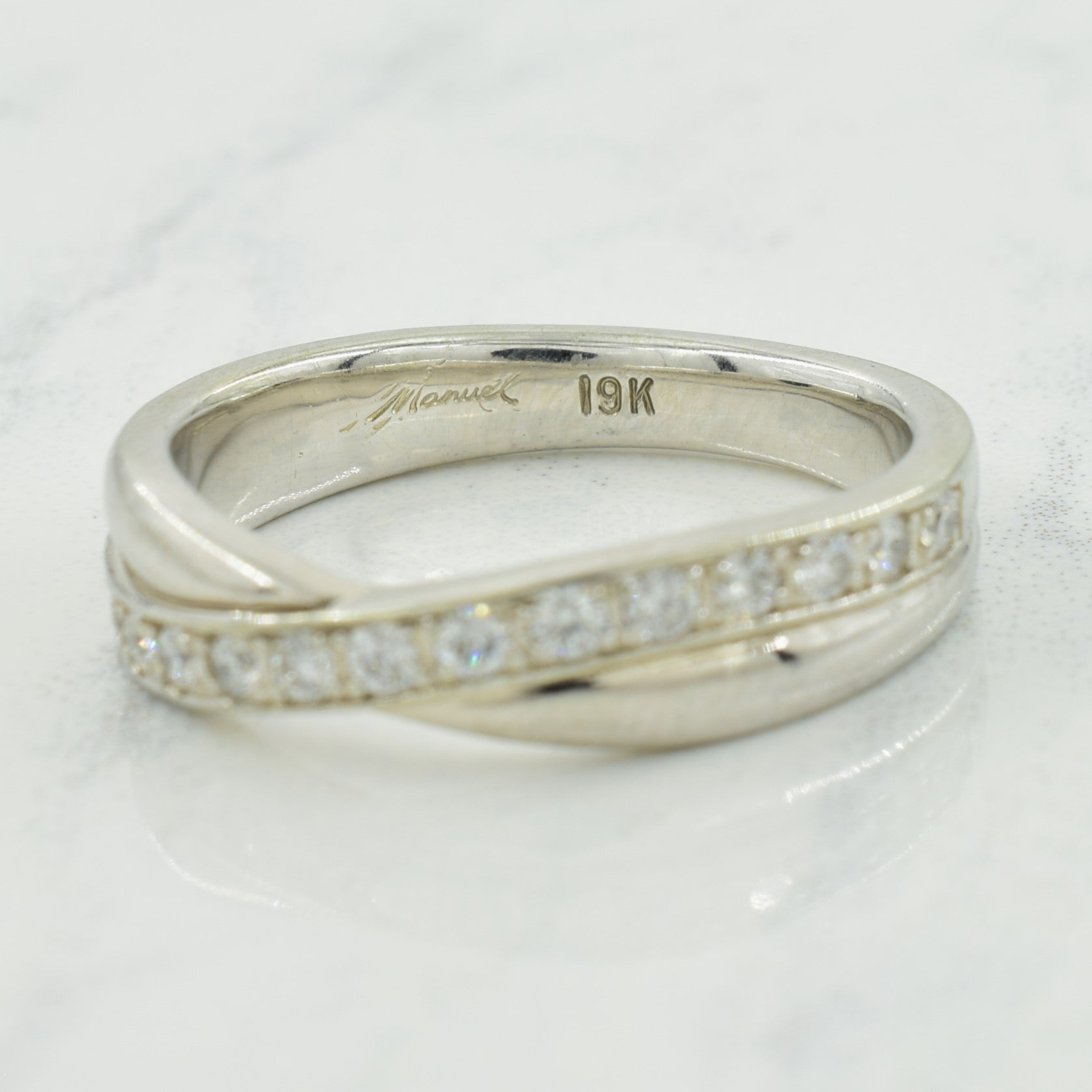 Twist Diamond Ring | 0.38ctw | 6.25 |