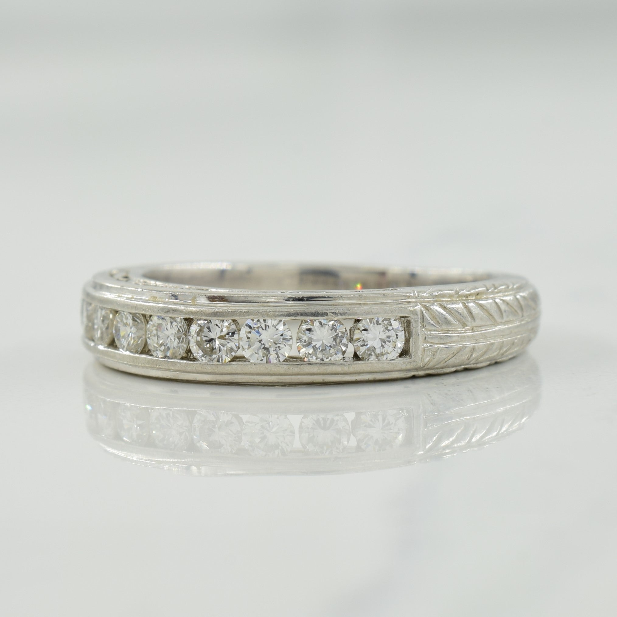 Channel Set Diamond Ring | 0.45ctw | SZ 7 |