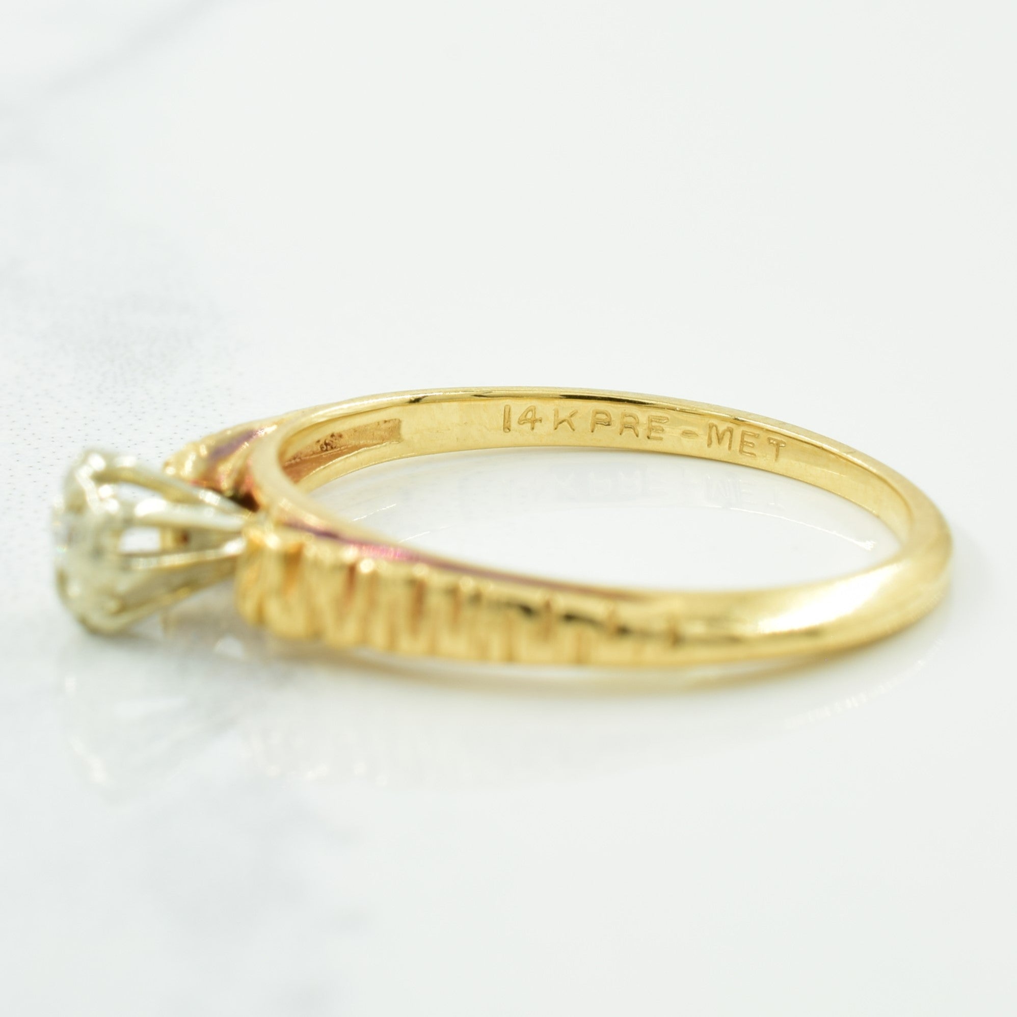 Solitaire Diamond Ring | 0.02ct | SZ 5.75 |