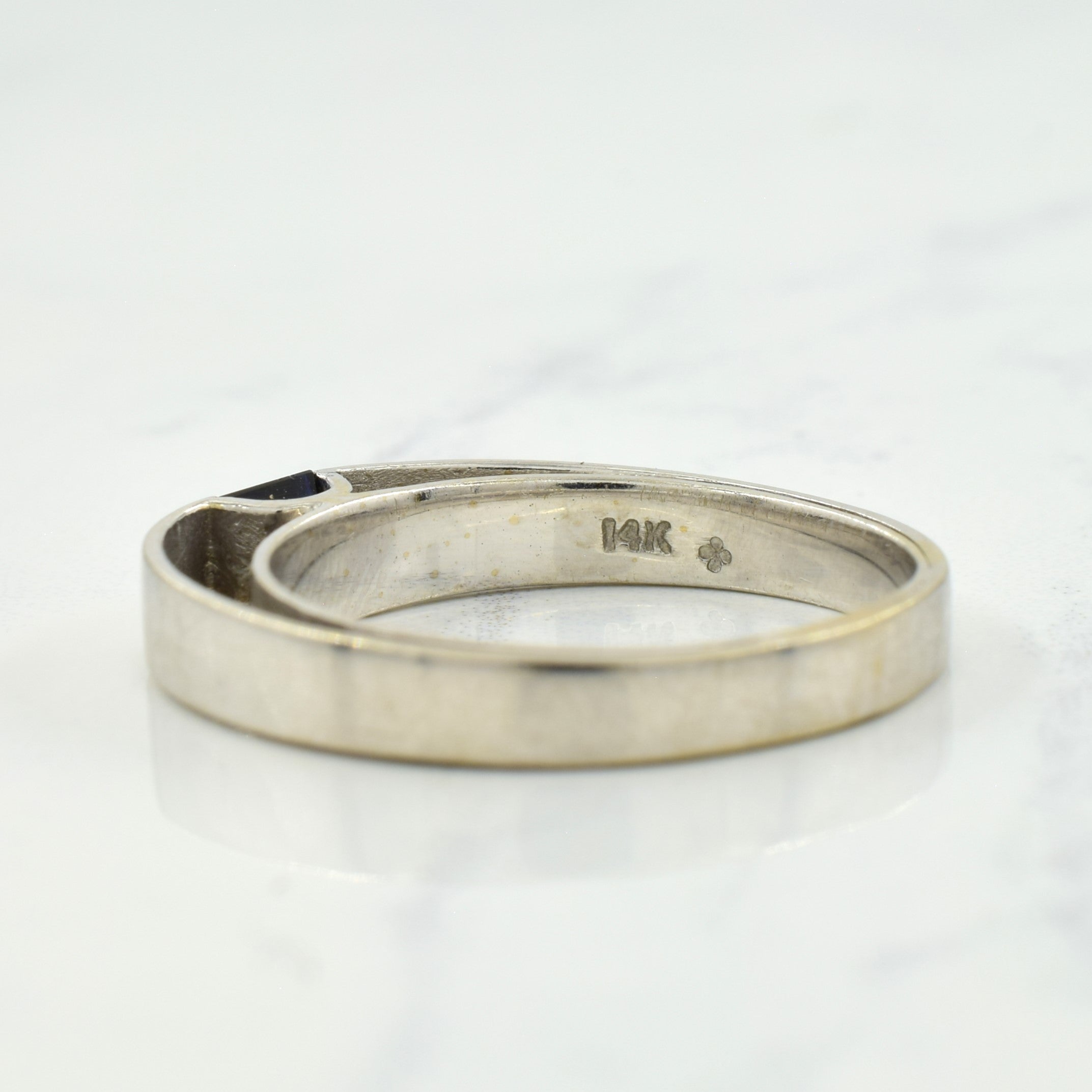 Solitaire Sapphire Ring | 0.50ct | SZ 8.5 |