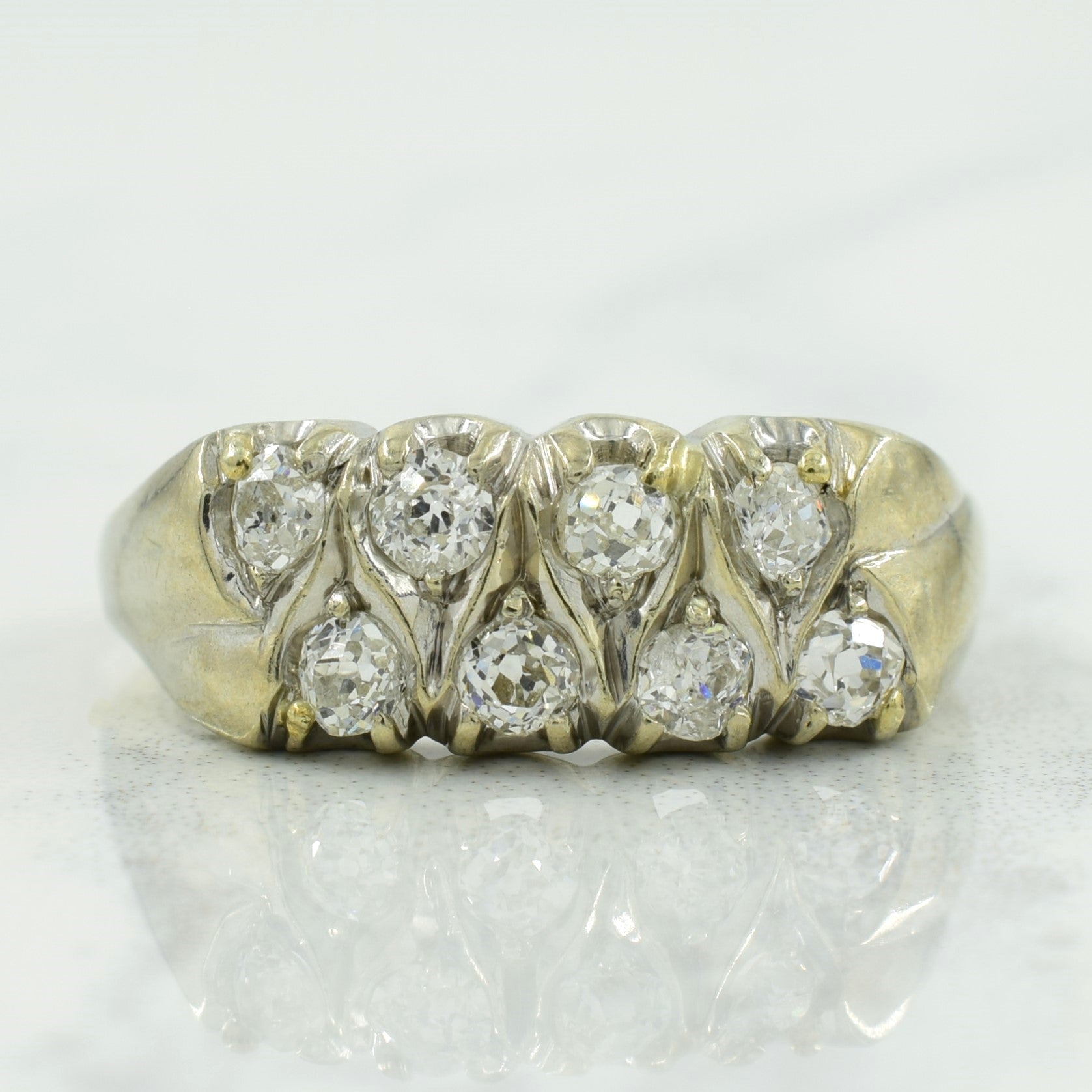Bague en diamant taille ancienne | 0,40 ct | Taille 7 |