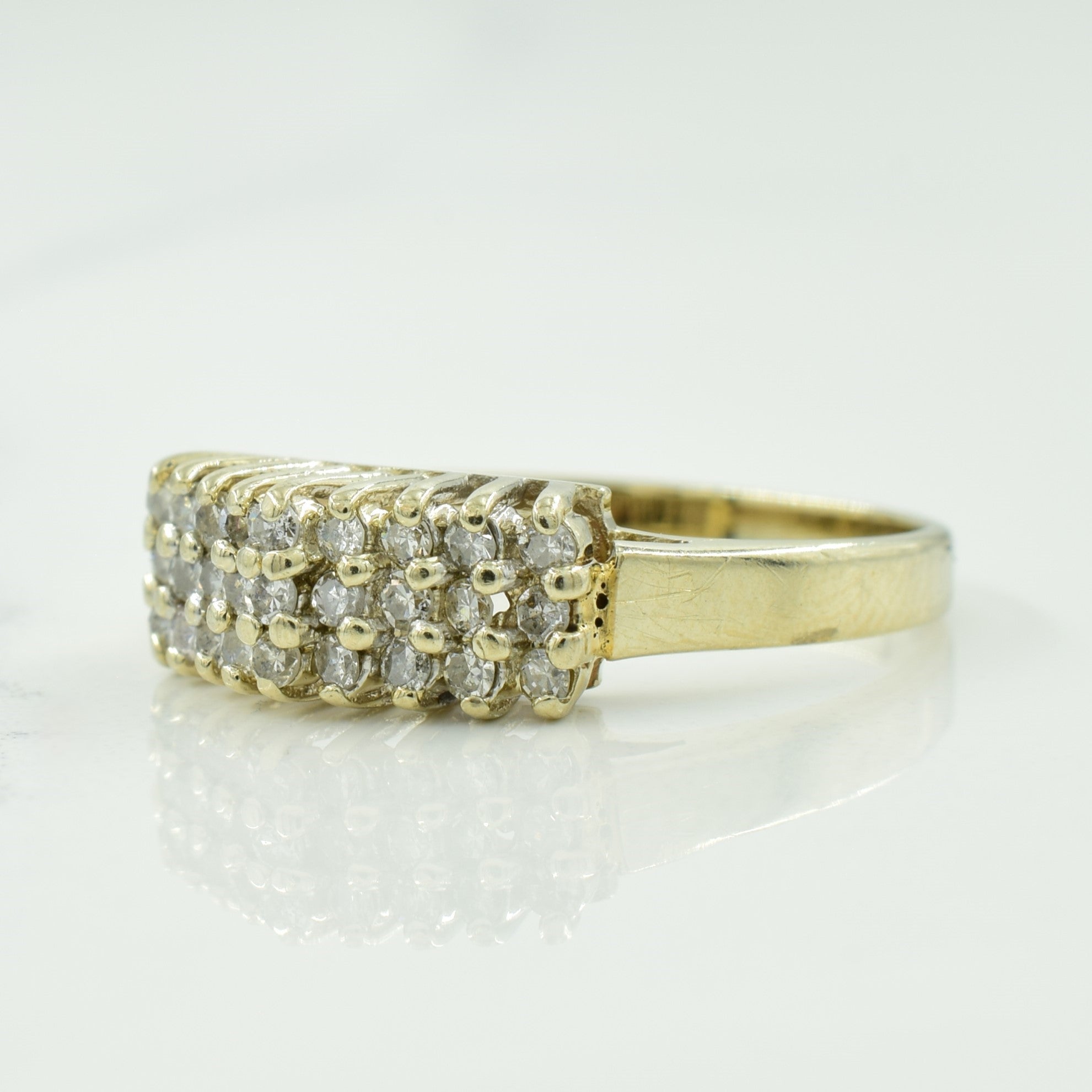 Cluster Diamond Ring | 0.32ctw | SZ 6.25 |