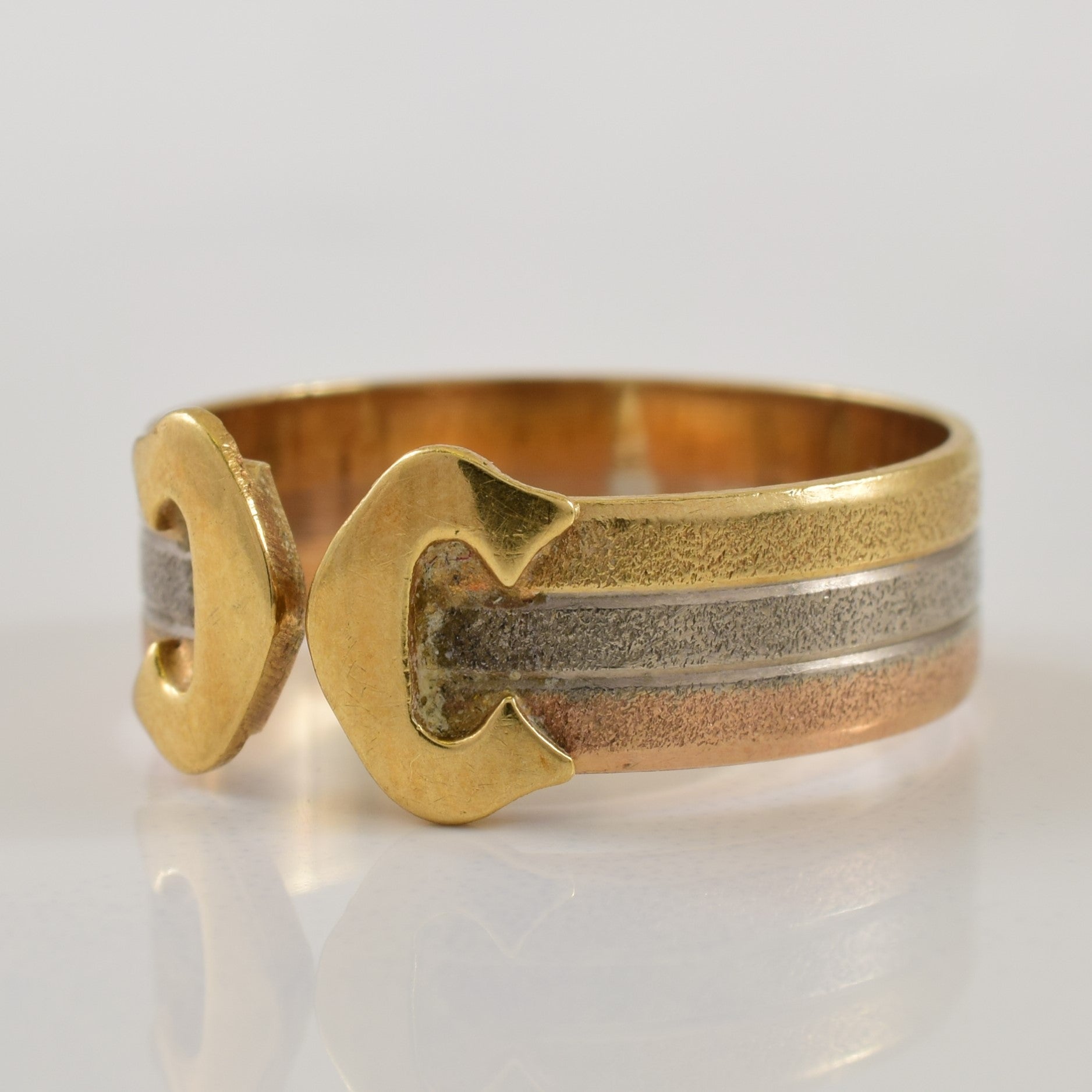 18k Tri Tone Ring | SZ 6.5 |
