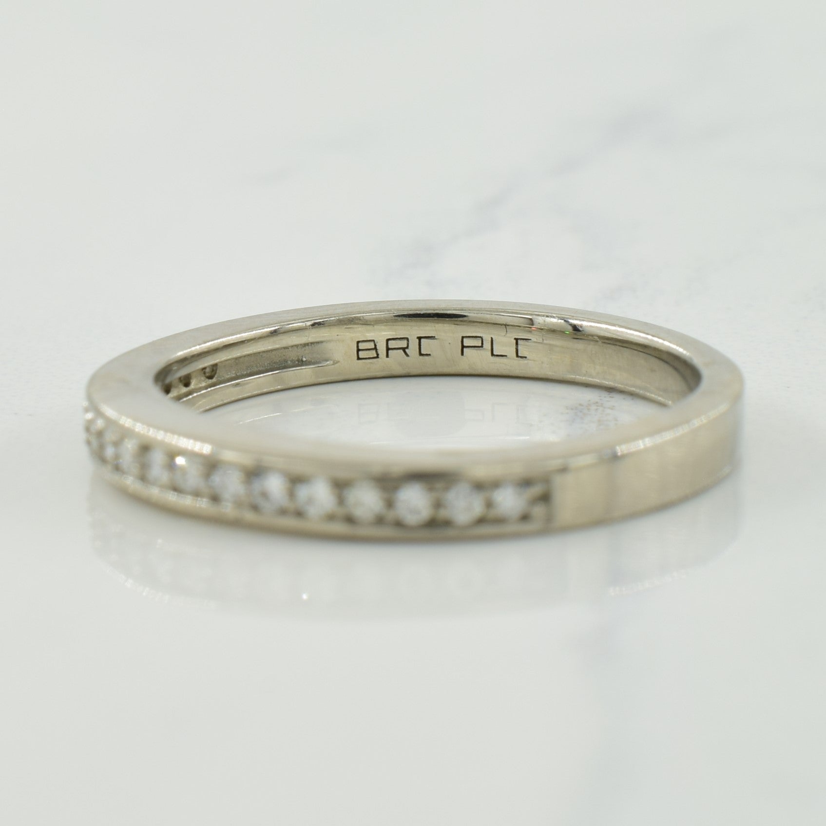 Semi Eternity Diamond Ring | 0.19ctw | SZ 5.75 |