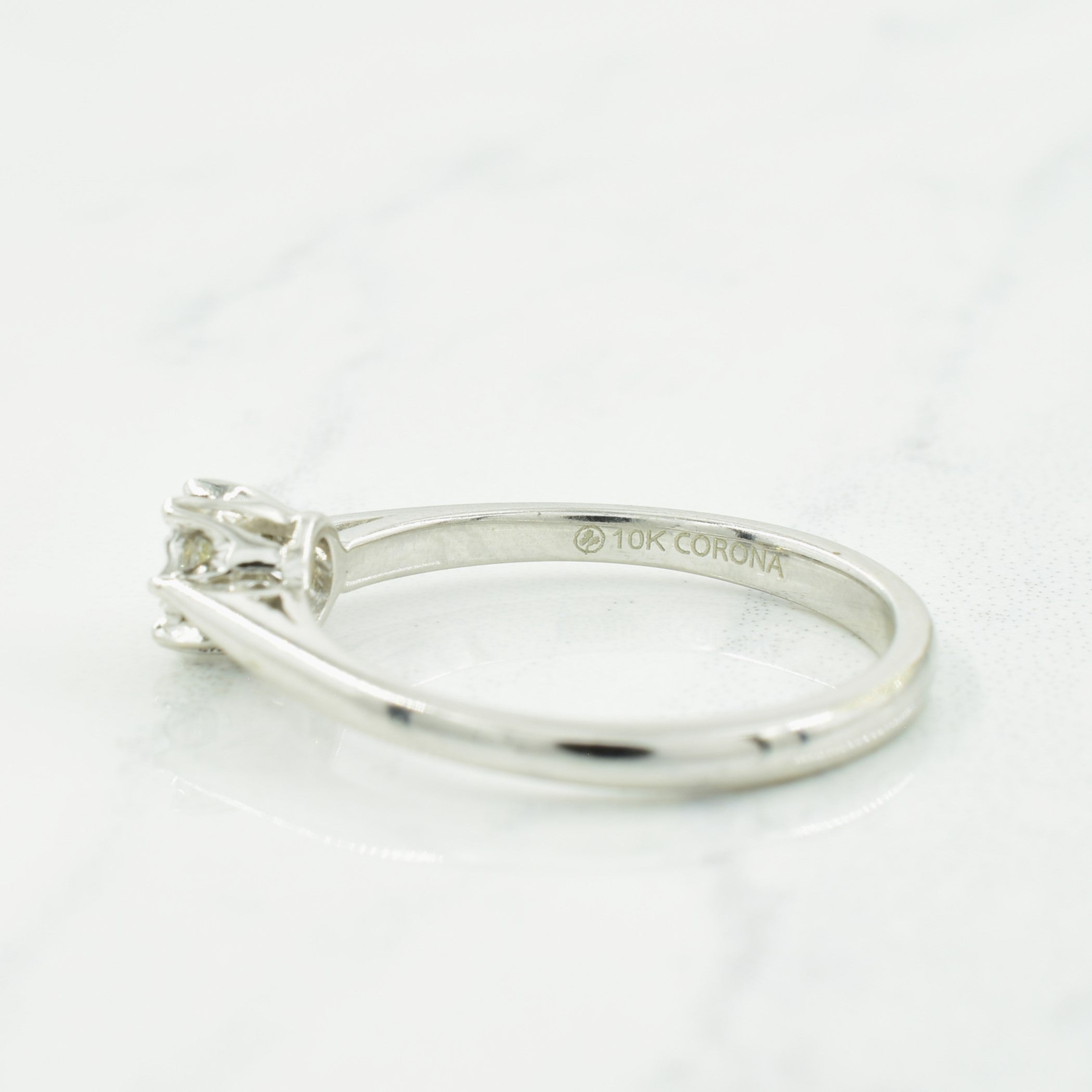Single Stone Diamond Ring | 0.06ct | SZ 6.75 |