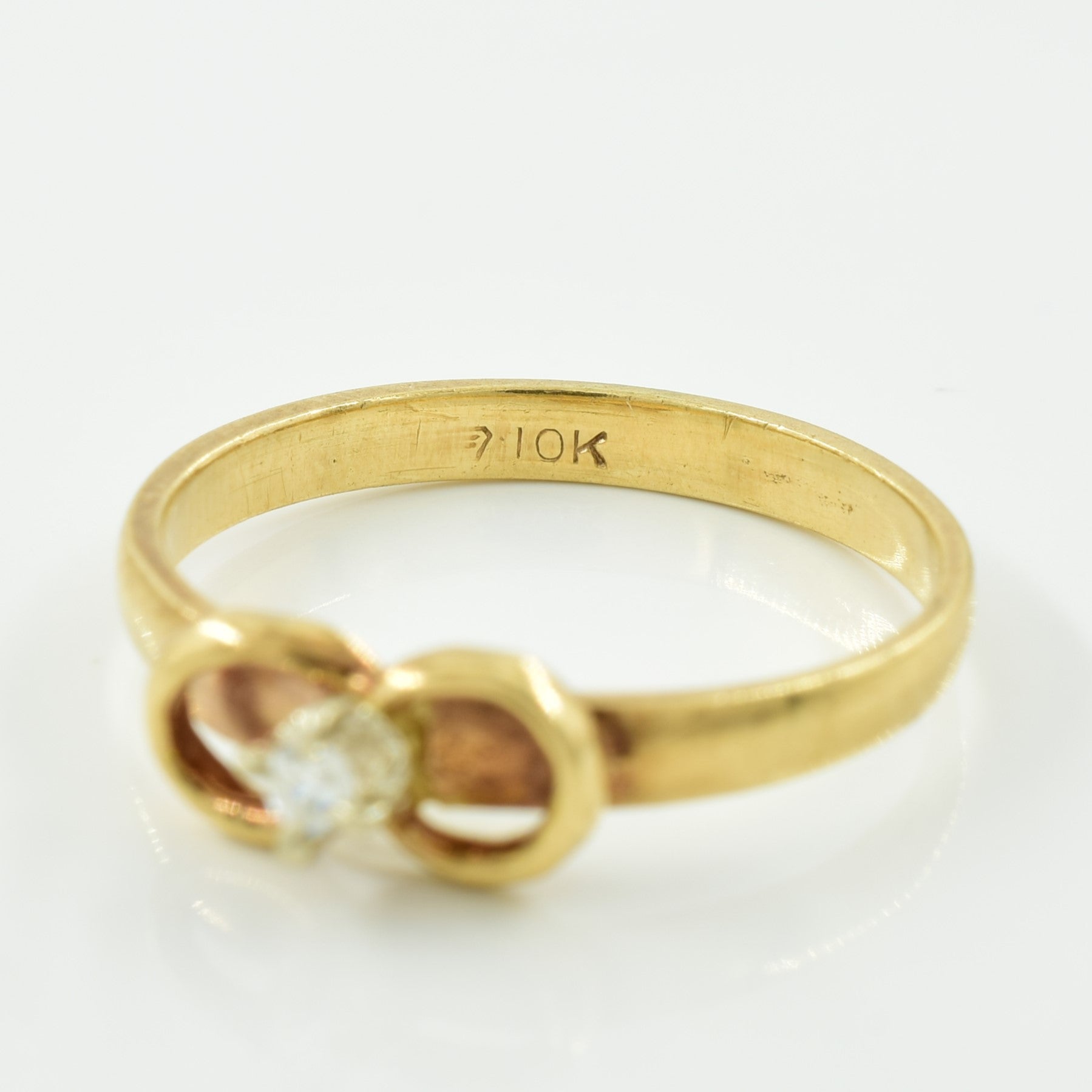 Diamond Infinity Ring | 0.03ct | SZ 6 |