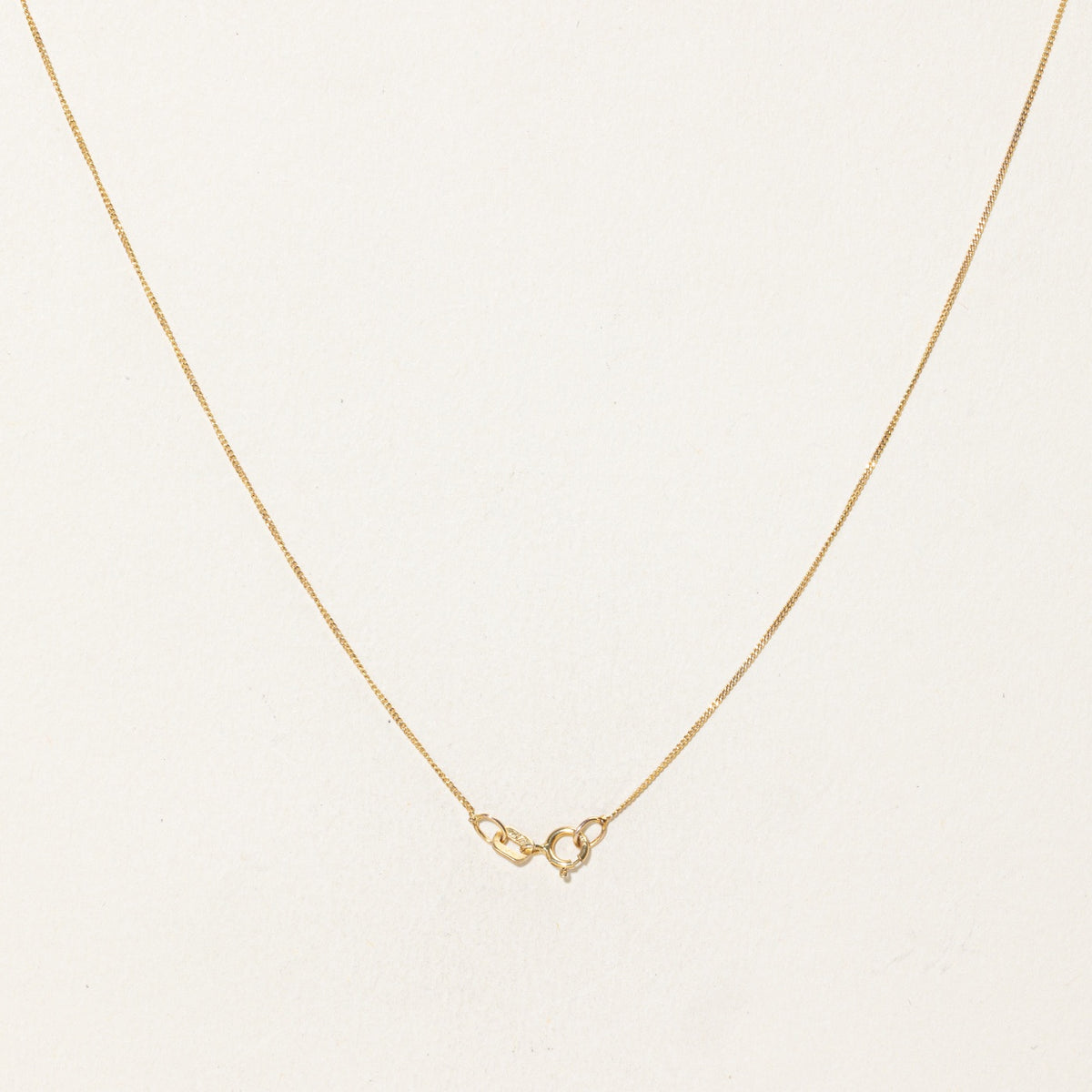 10k Tension Set Diamond Pendant Necklace | 17"