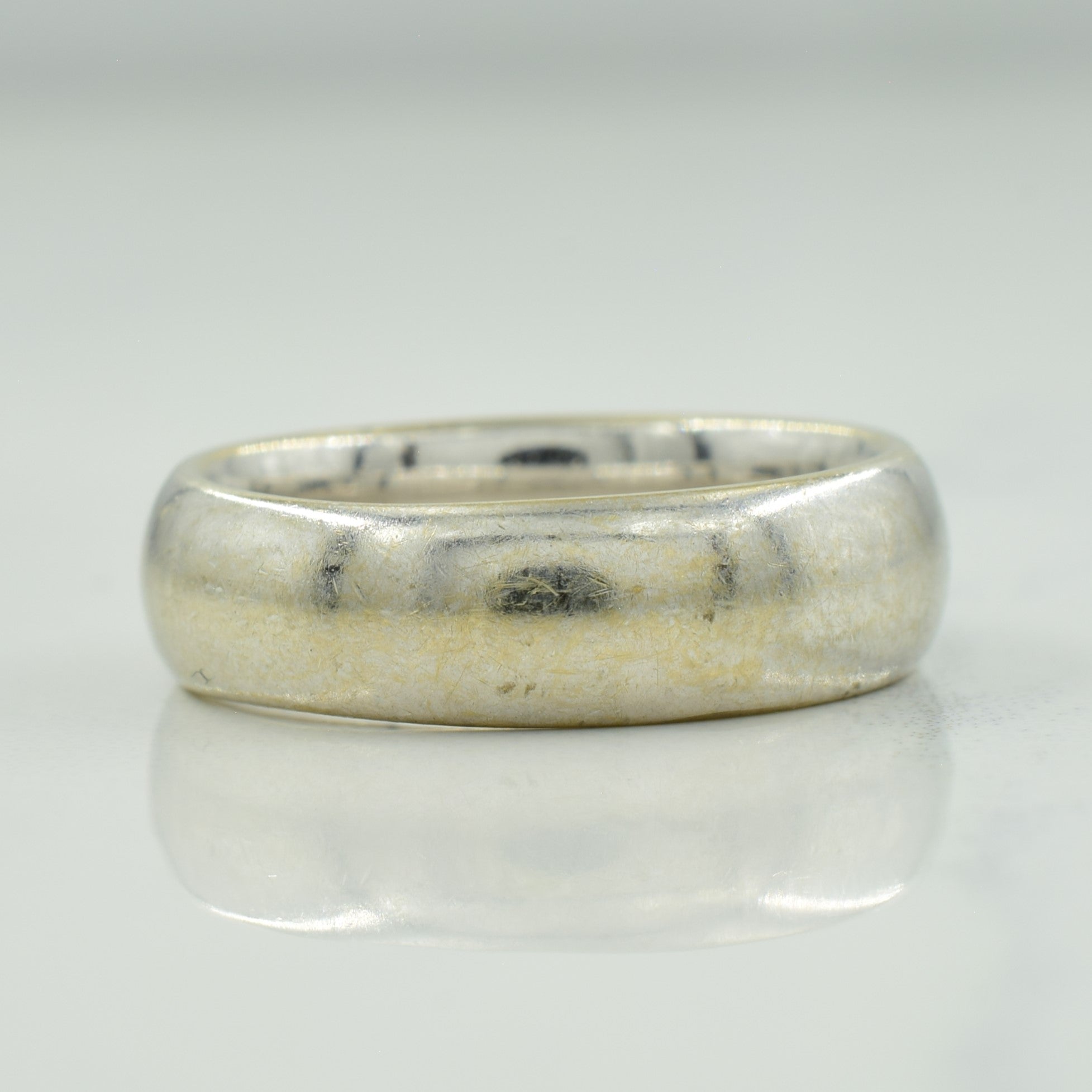'Birks' 18k White Gold Ring | SZ 5.25 |