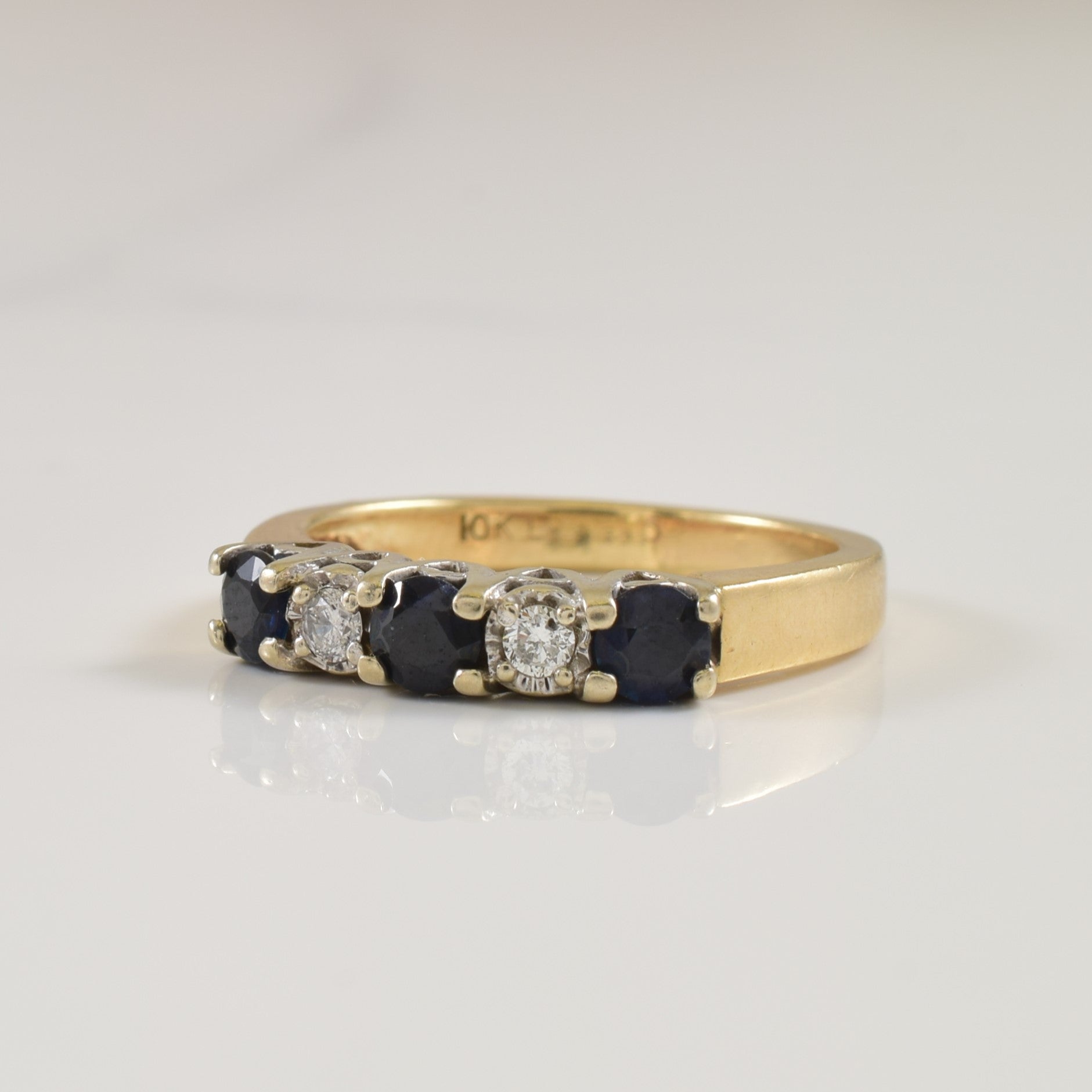 Sapphire & Diamond Ring | 0.50ctw, 0.04ctw | SZ 5.75 |