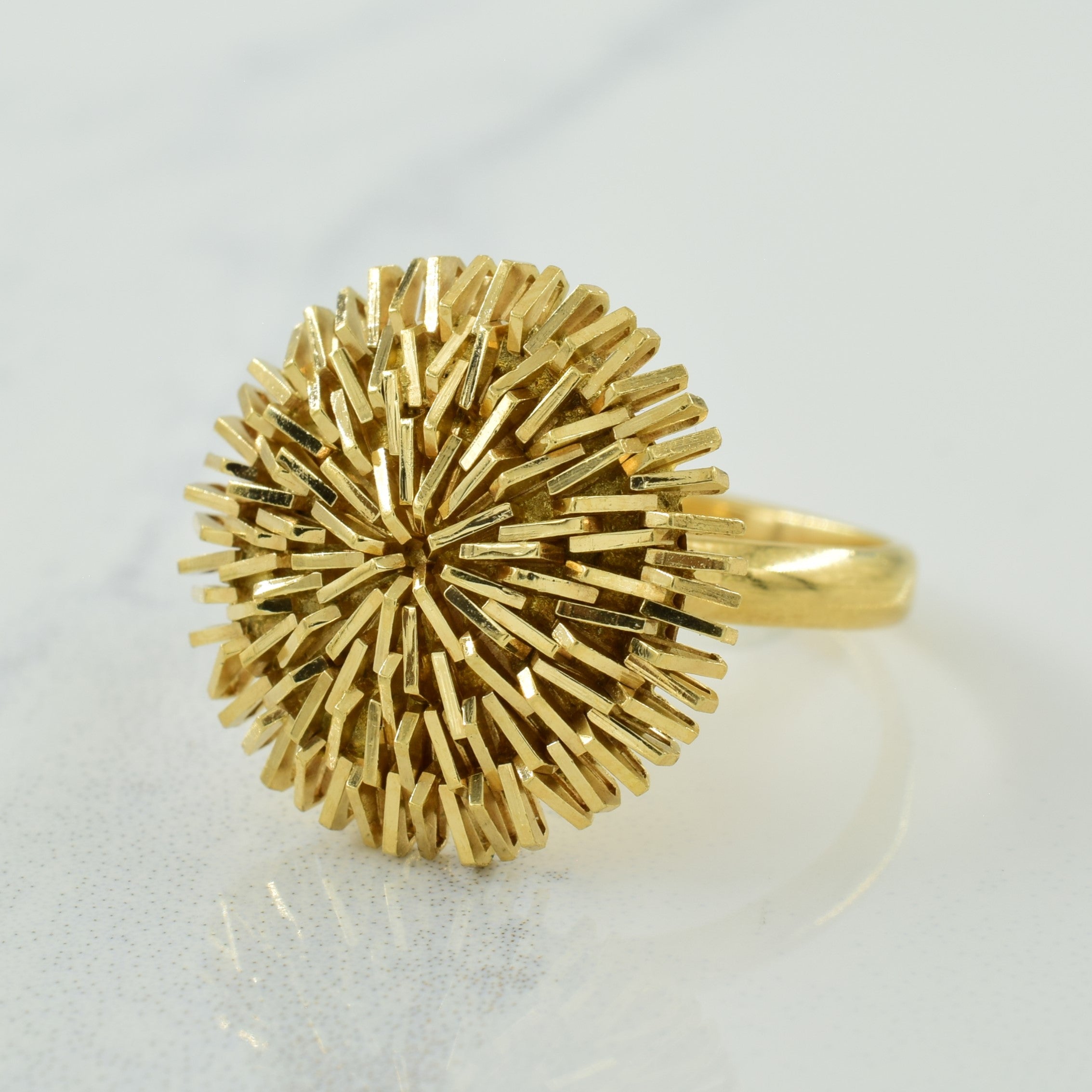 14k Yellow Gold Cocktail Ring | SZ 6.5 |