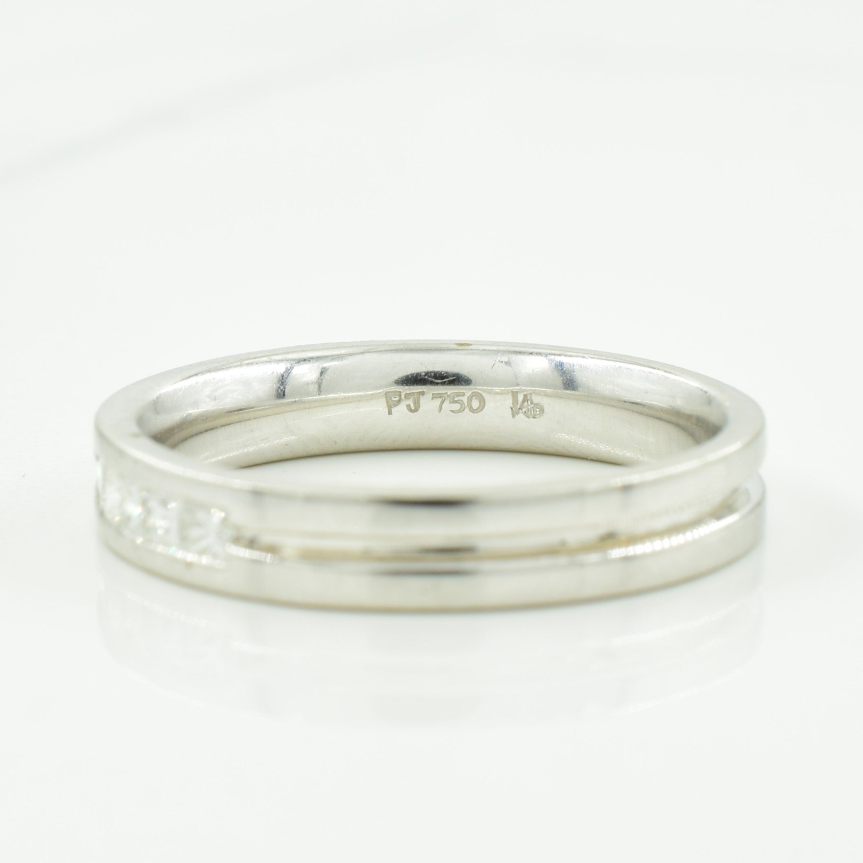 Channel Set Diamond Ring | 0.13ctw | SZ 6 |
