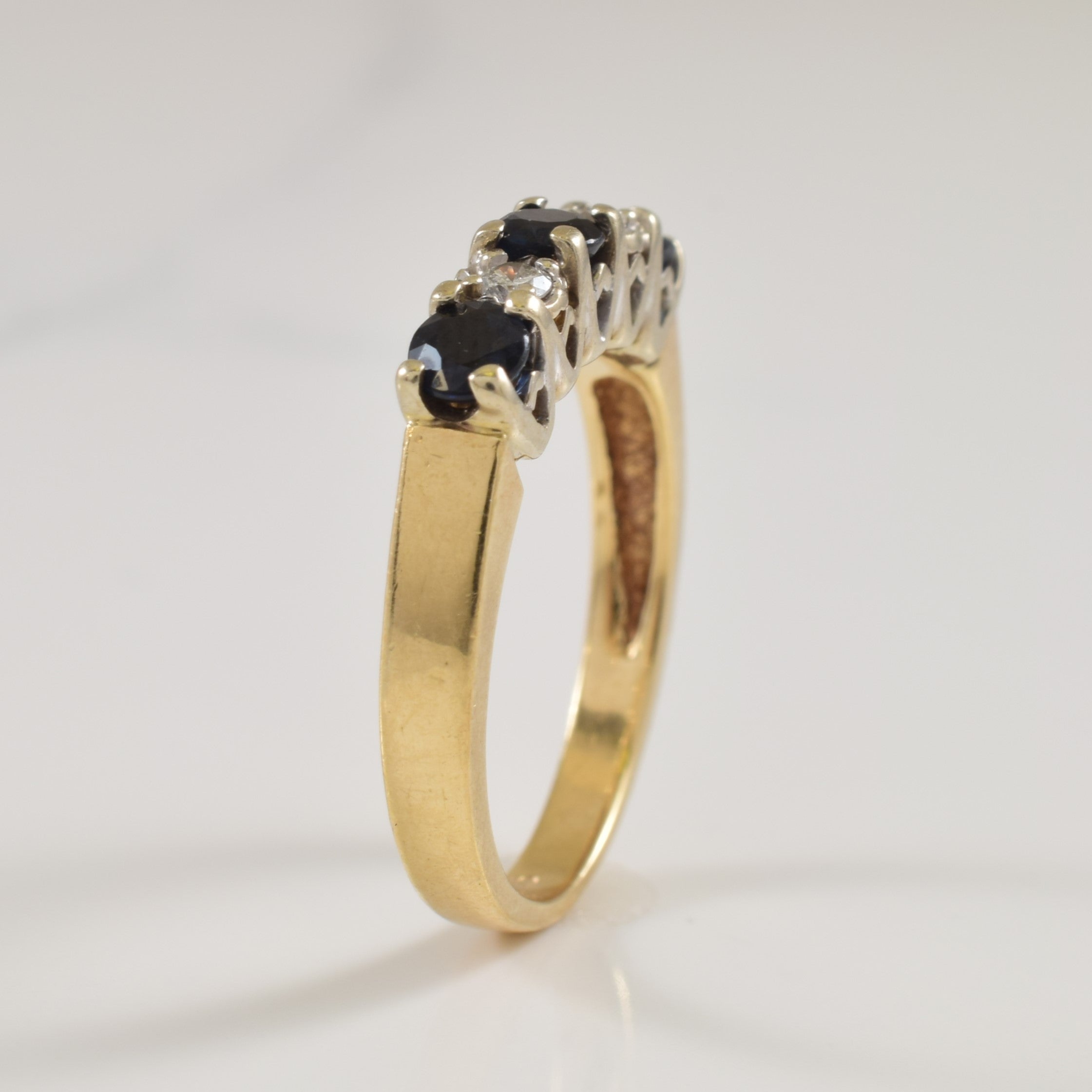 Sapphire & Diamond Ring | 0.50ctw, 0.04ctw | SZ 5.75 |
